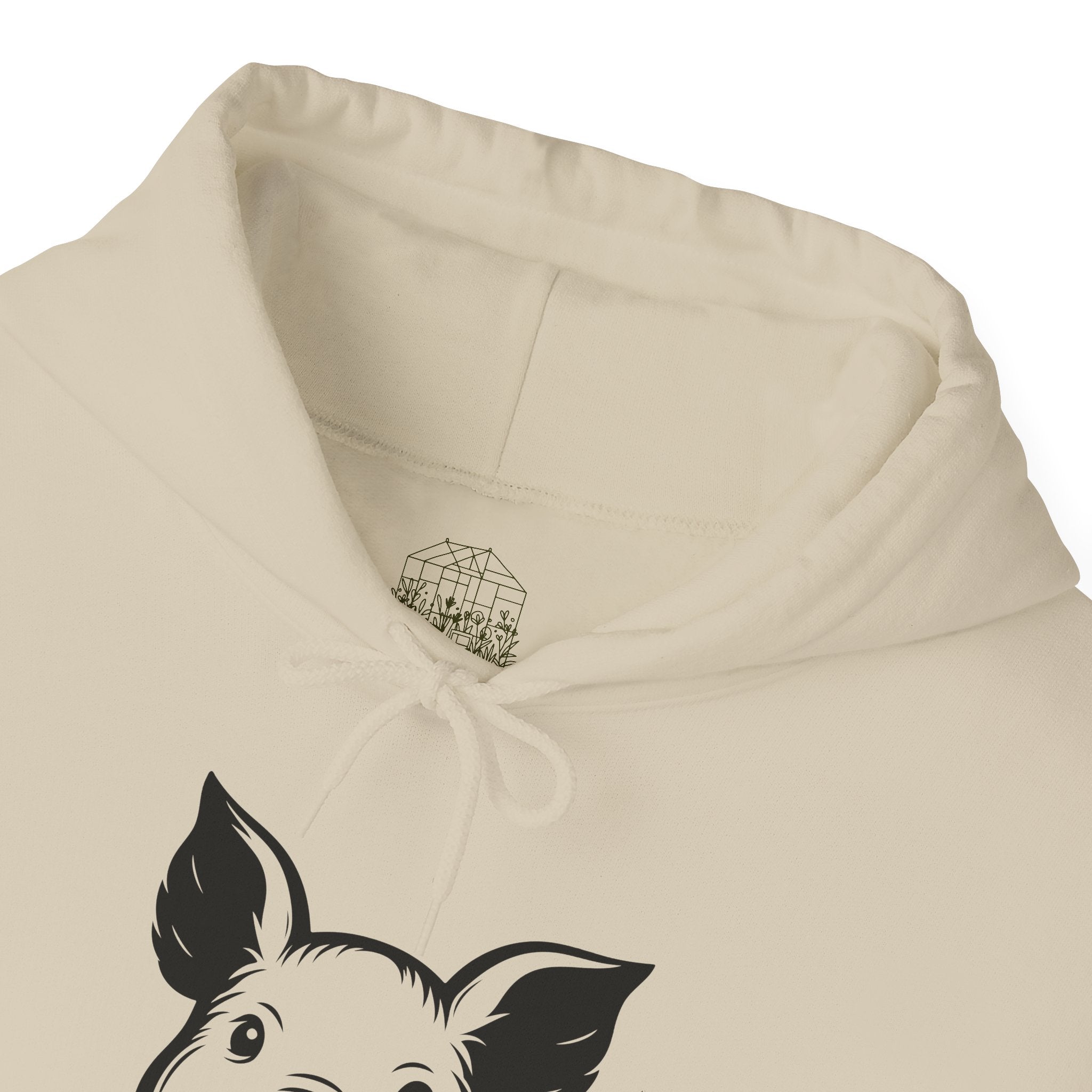 Peeking Pig Hoodie – Cute Pig Pullover Sweatshirt, Pig Lover Hoodie, Farm Life Hoodie, Mini Pig Apparel, Homestead Hoodie, Farm Animal Hoodie, Country Living Unisex Hoodie