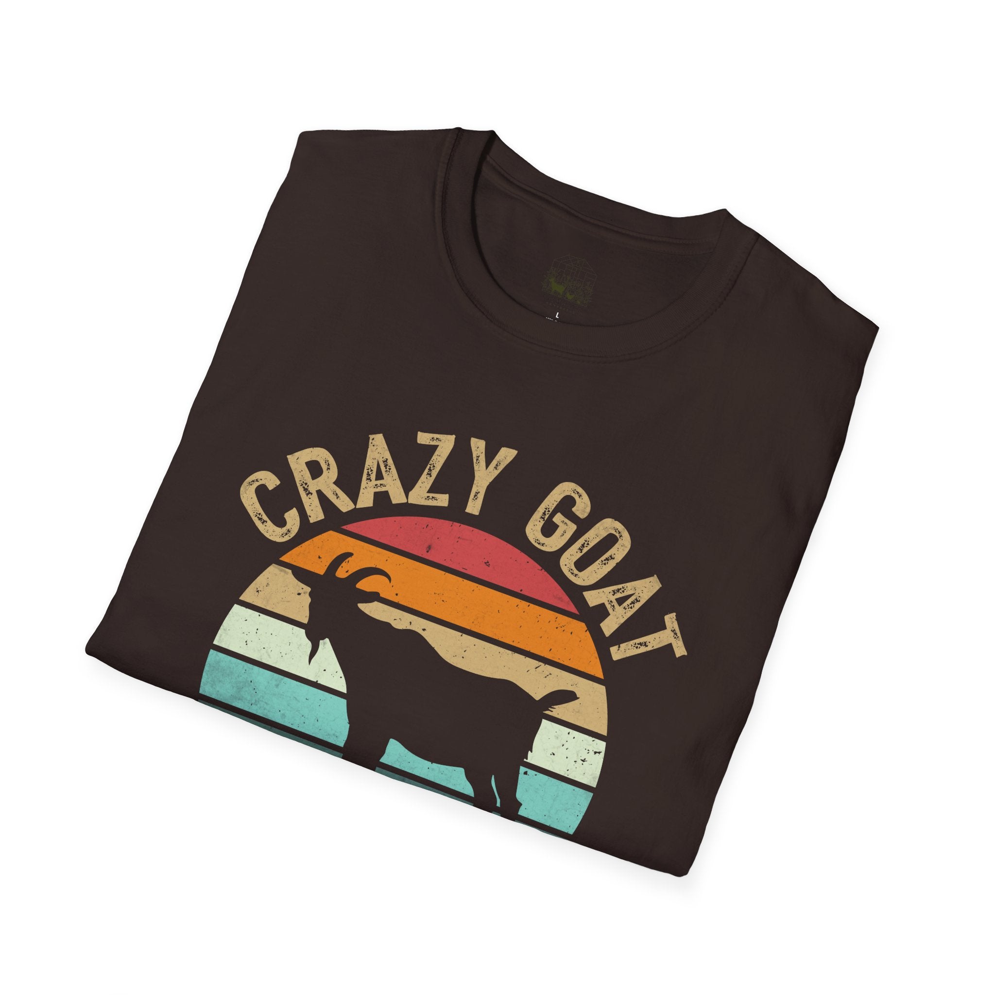 Crazy Goat Lady Vintage Unisex T-Shirt | Funny Goat Lover Farm Life Tee