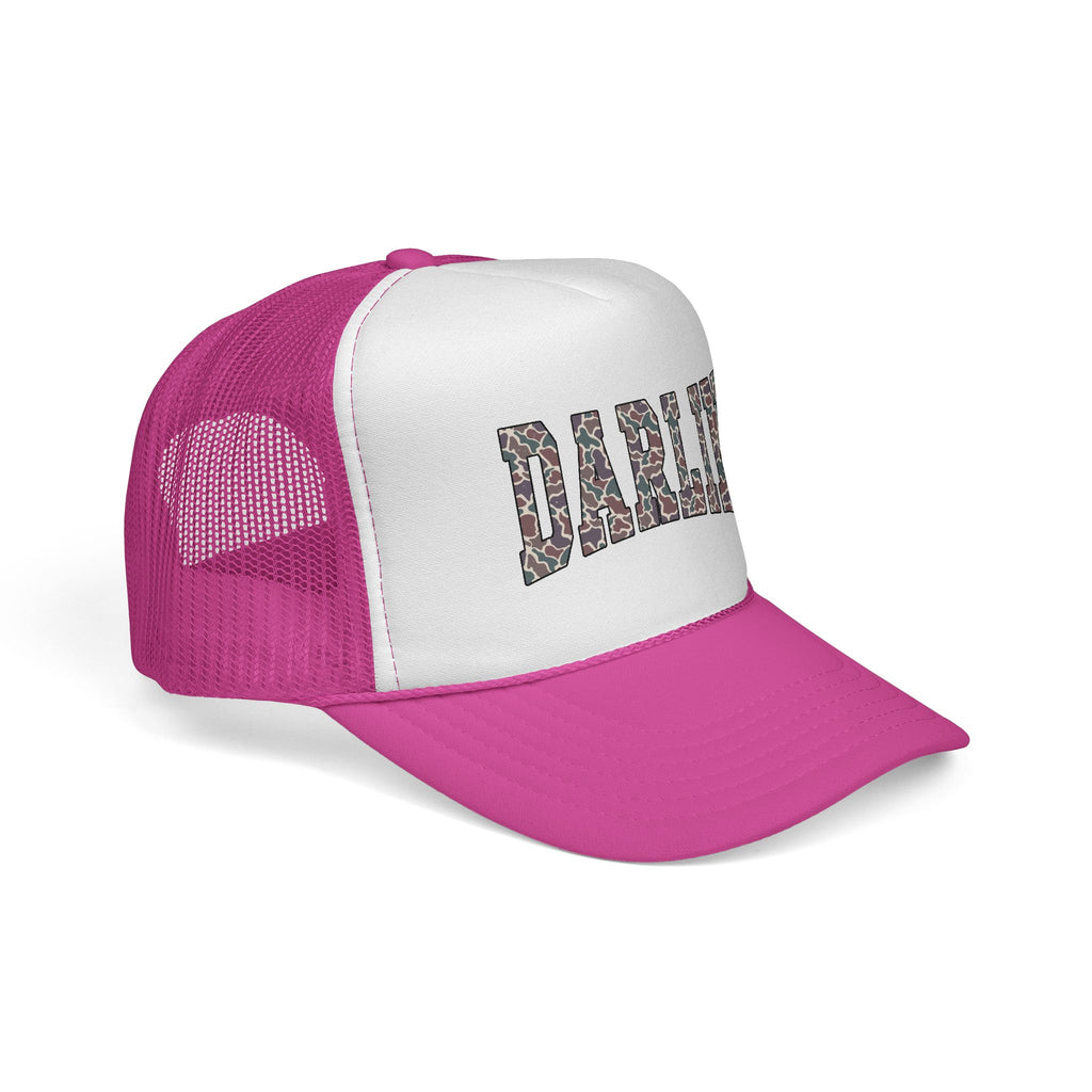 DARLIN’ Trucker Hat – Southern Farm Hat, Country Girl Snapback, Rustic Homestead Cap