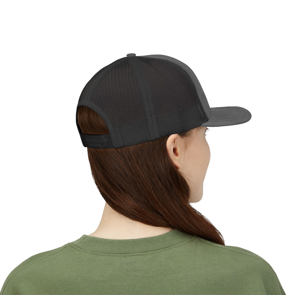 Horse Head Trucker Hat | Western Horse Silhouette Mesh Snapback Cap | Equestrian Ranch Hat | Rustic Farm Life Cowboy Cowgirl Horse Lover Hat