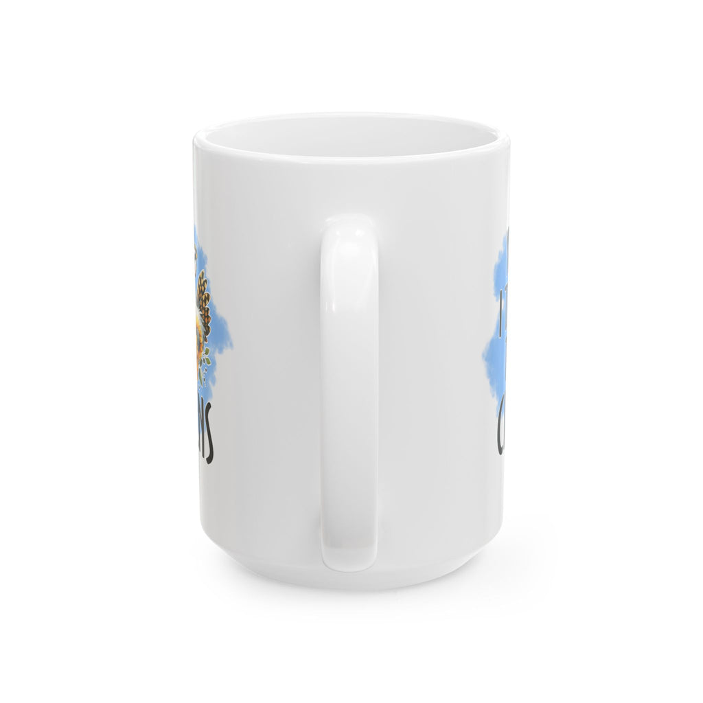Yep I Talk to Chickens Ceramic Mug – Funny Chicken Mom Coffee Cup, Farm Homestead Mug (11oz, 15oz)