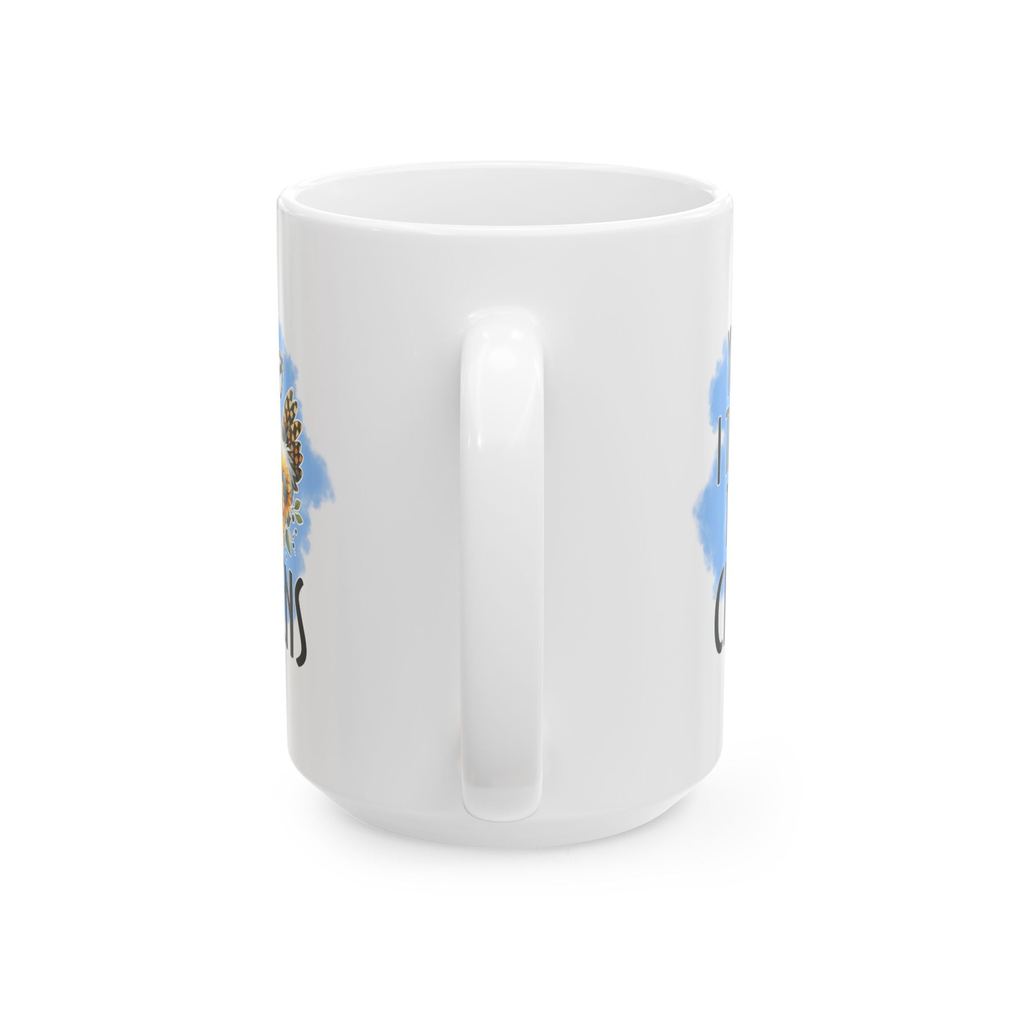 Yep I Talk to Chickens Ceramic Mug – Funny Chicken Mom Coffee Cup, Farm Homestead Mug (11oz, 15oz)