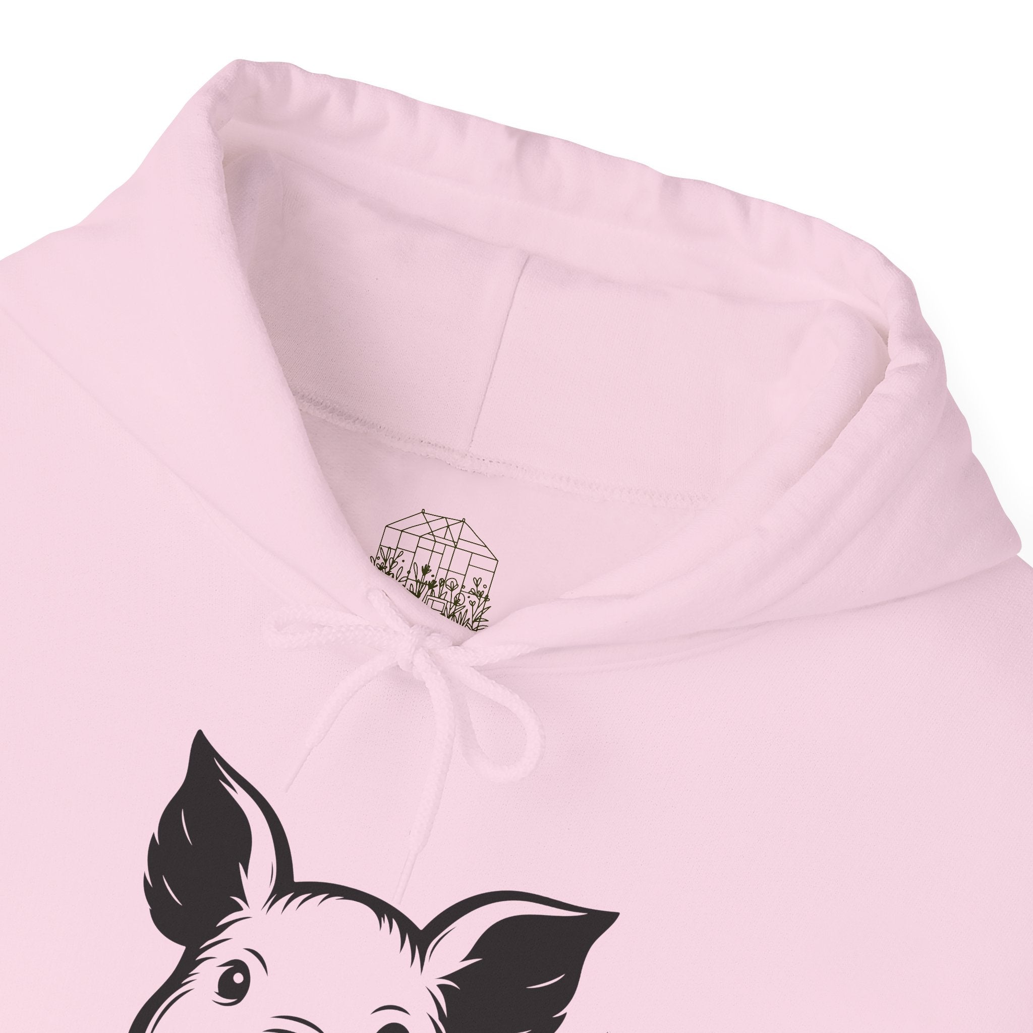Peeking Pig Hoodie – Cute Pig Pullover Sweatshirt, Pig Lover Hoodie, Farm Life Hoodie, Mini Pig Apparel, Homestead Hoodie, Farm Animal Hoodie, Country Living Unisex Hoodie