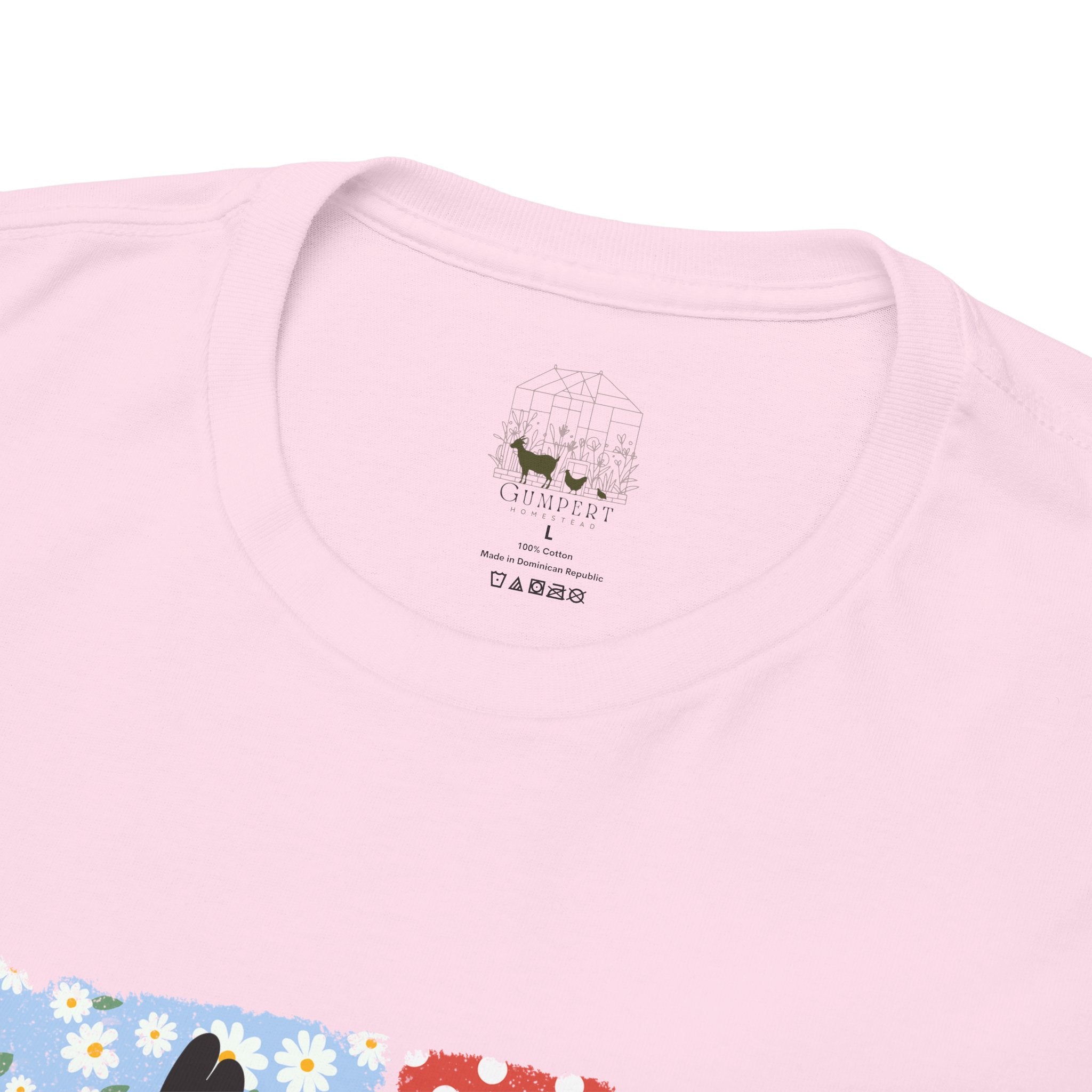 Patchwork Chicken Farm T-Shirt | Farmhouse Hen Graphic Tee | Patriotic Chicken Shirt | Country Homestead Apparel | Backyard Chicken Lover Gift