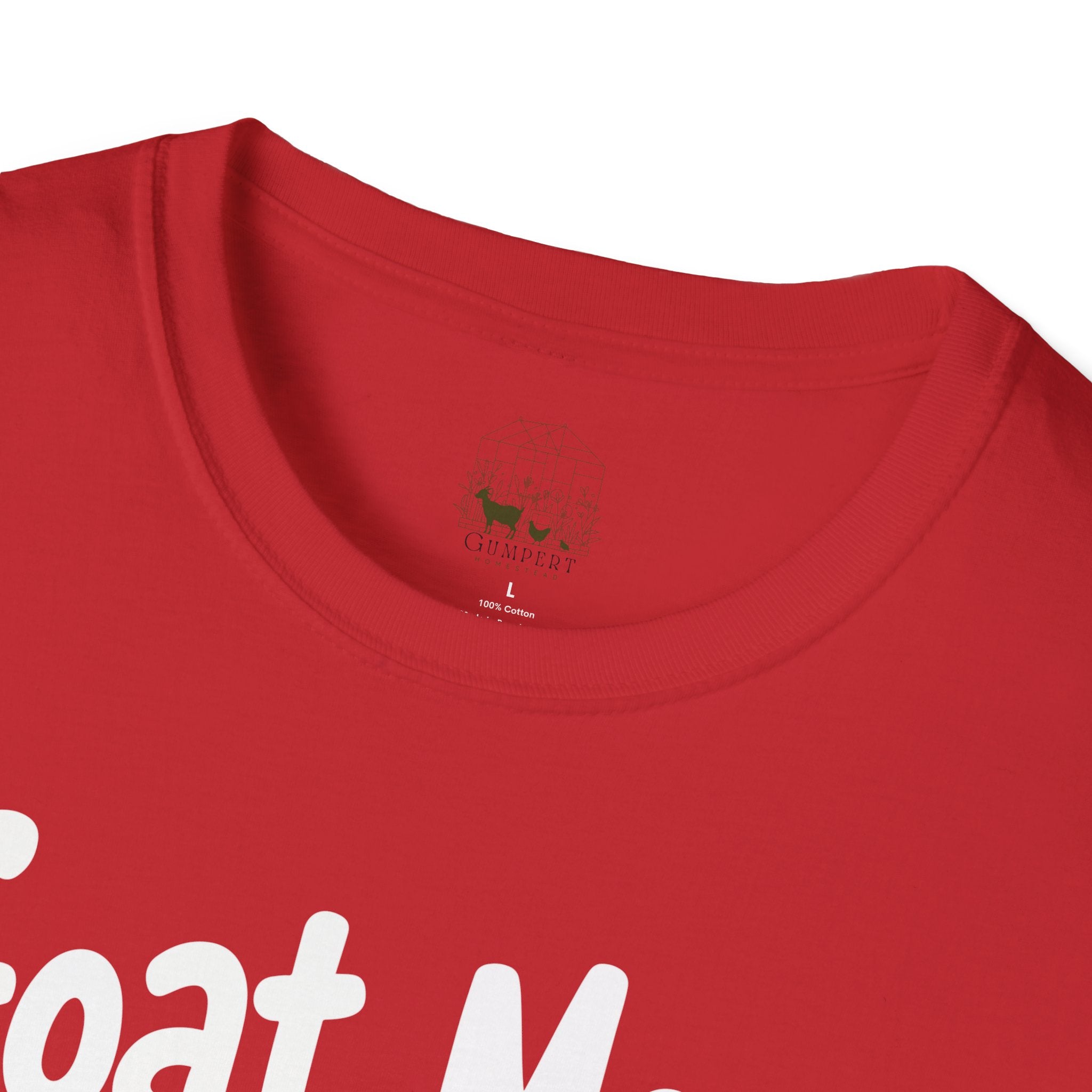 Goat Mom Like a Normal Mom Only Way More Cooler Unisex T-Shirt | Funny Goat Mom Farm Shirt