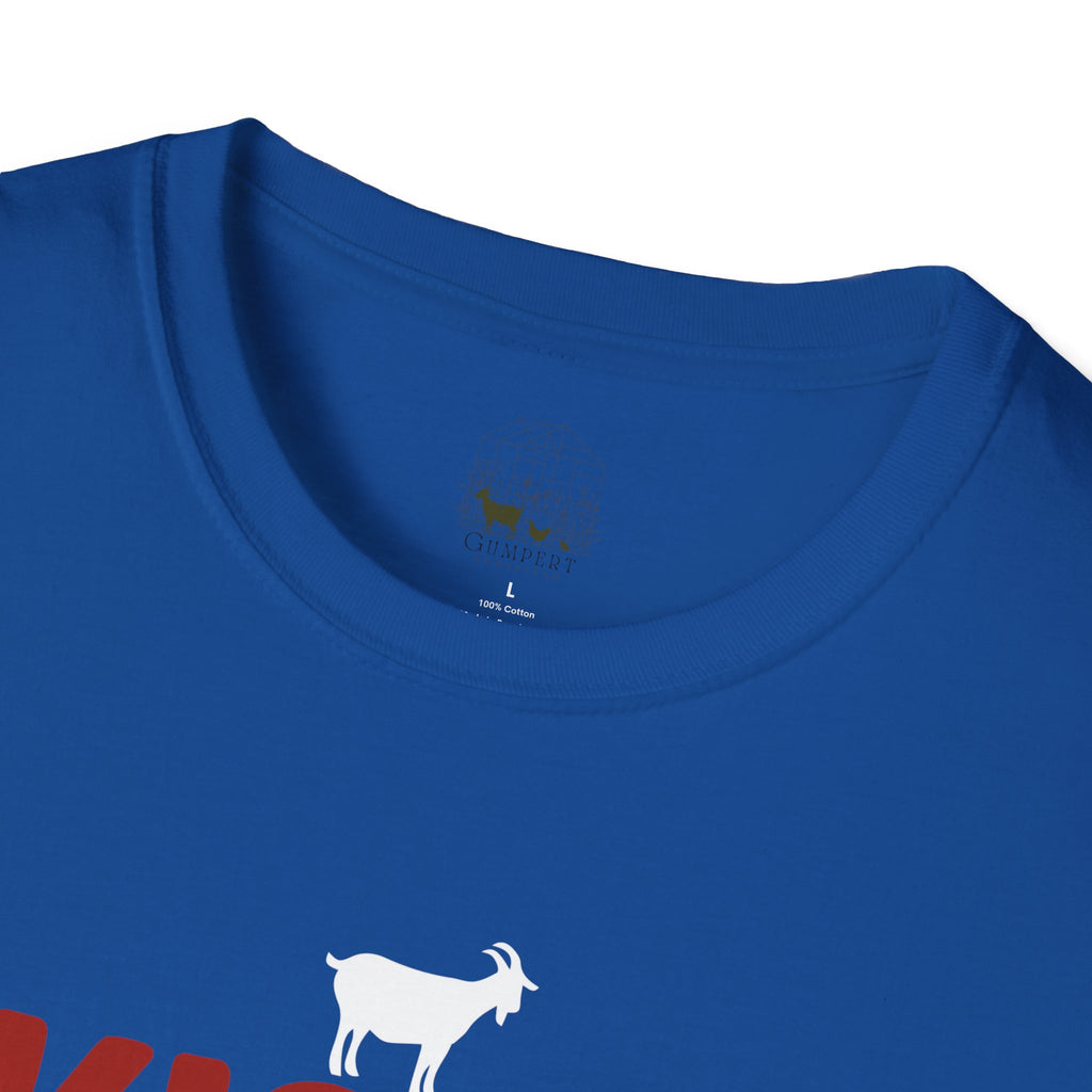 I Kissed a Goat and I Liked It Funny Unisex T-Shirt | Goat Lover Farm Humor Tee