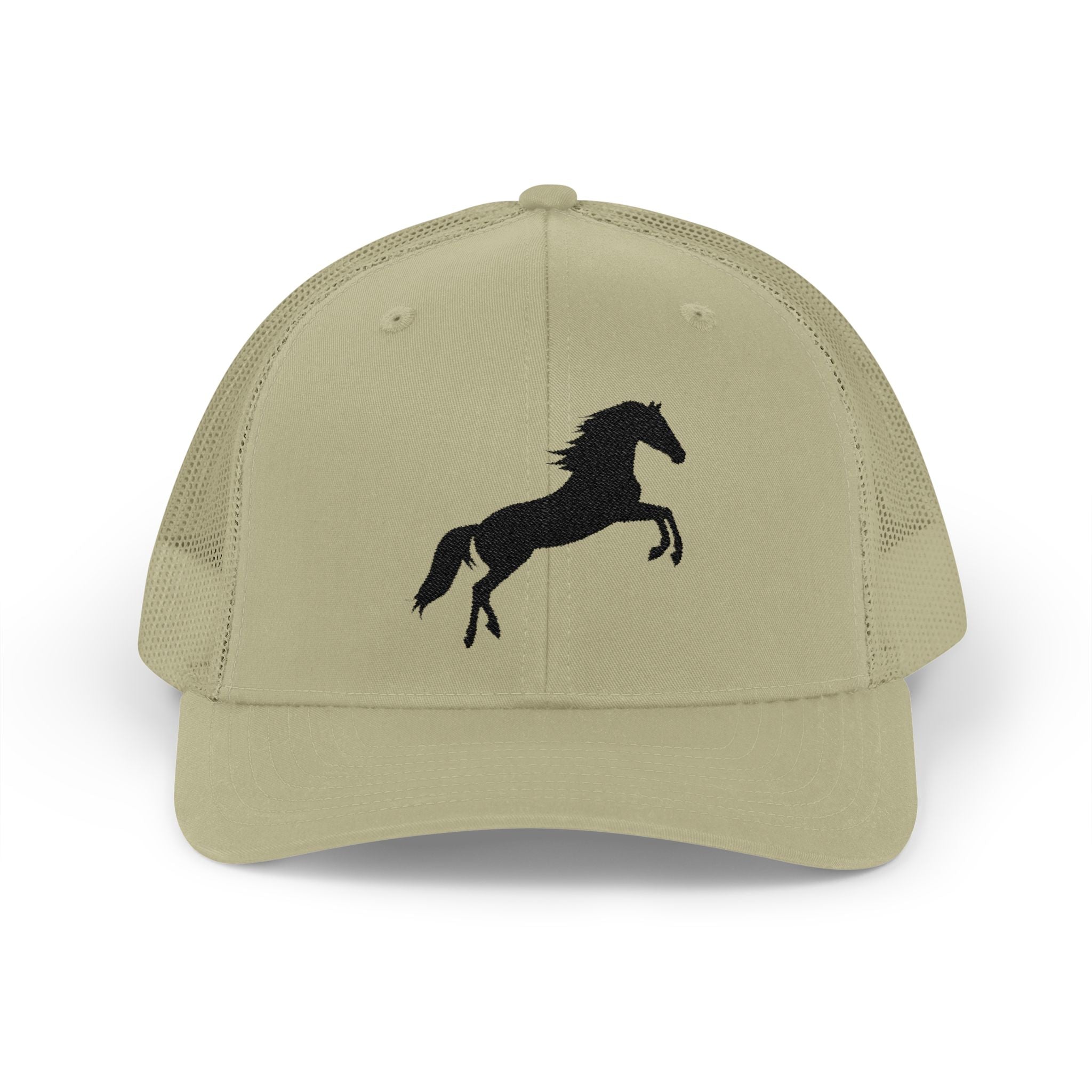 Rearing Horse Trucker Hat | Western Equestrian Mesh Snapback Cap | Rustic Ranch Horse Lover Hat | Farm Life Country Cowboy Cap