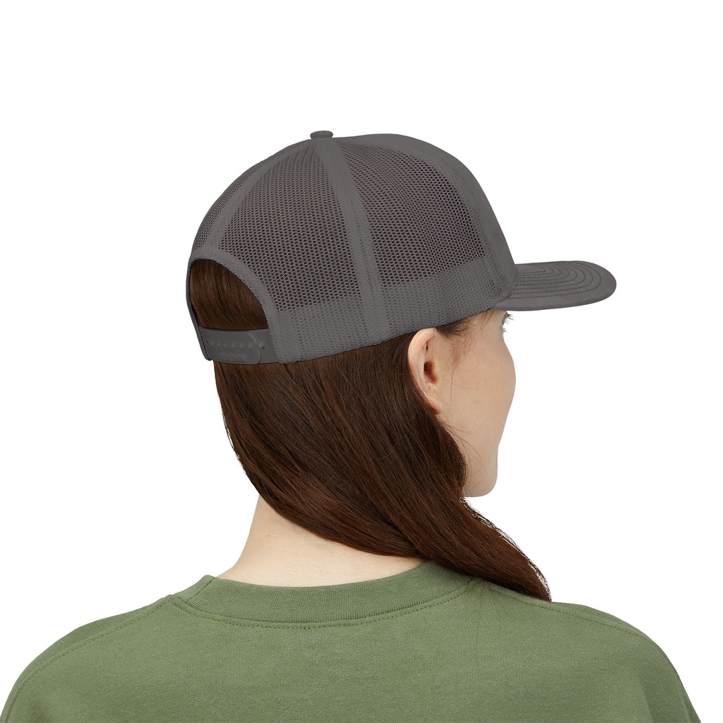 Resting Horse Trucker Hat | Laying Horse Silhouette Mesh Snapback Cap | Western Ranch Horse Lover Hat | Rustic Farm Life Cowboy Cowgirl Cap