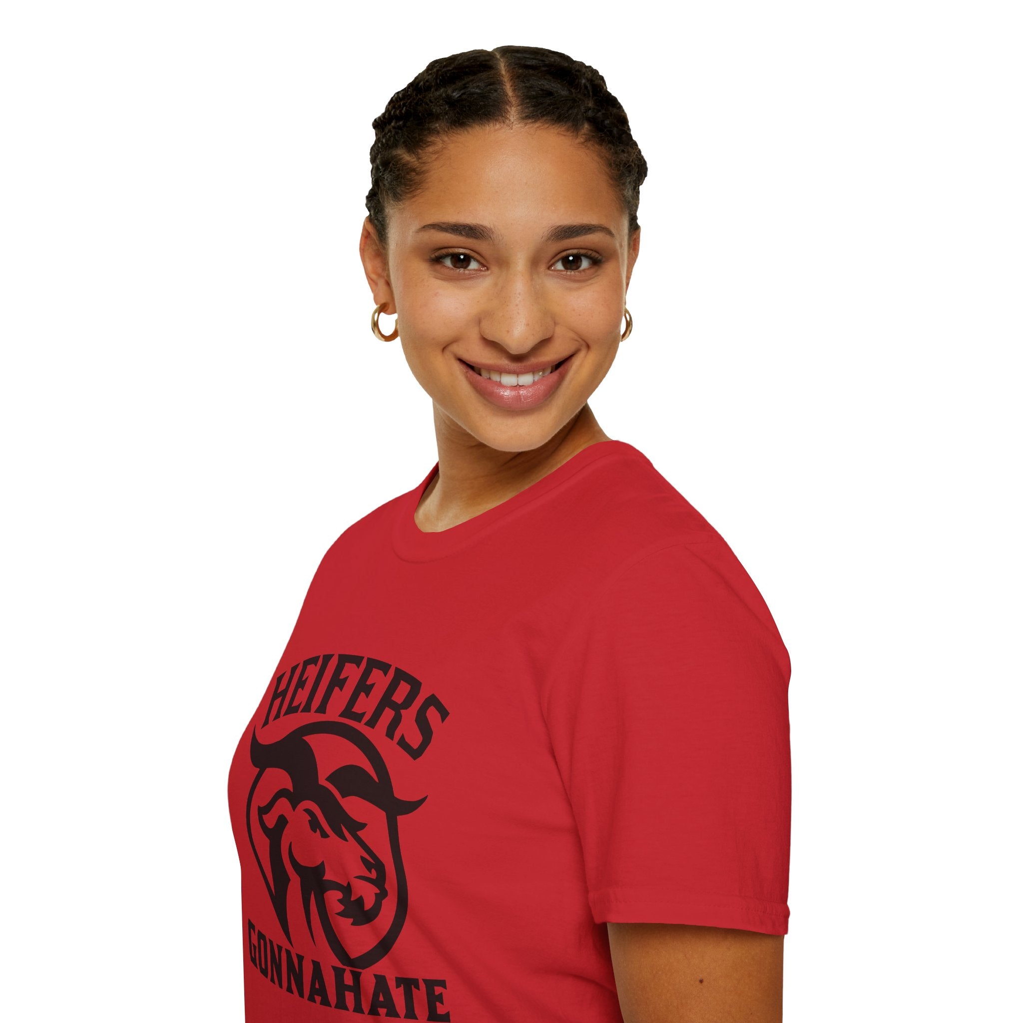 Heifers Gonna Hate Funny Cowgirl Unisex T-Shirt | Western Farm Life Graphic Tee