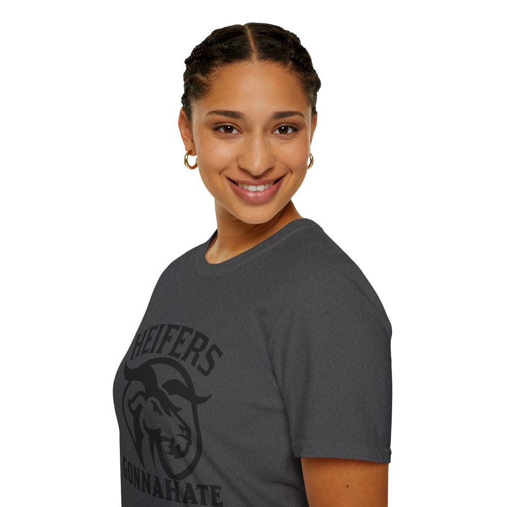 Heifers Gonna Hate Funny Cowgirl Unisex T-Shirt | Western Farm Life Graphic Tee