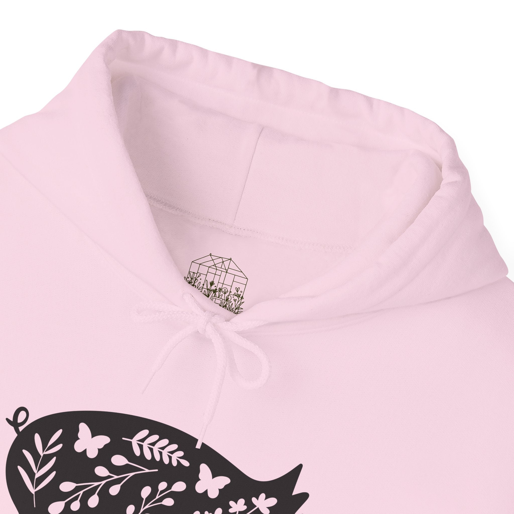 Floral Pig Silhouette Hoodie – Farm Life Sweatshirt, Pig Lover Pullover, Homestead Hoodie, Mini Pig Apparel, Farm Animal Hoodie, Country Living Unisex Hoodie