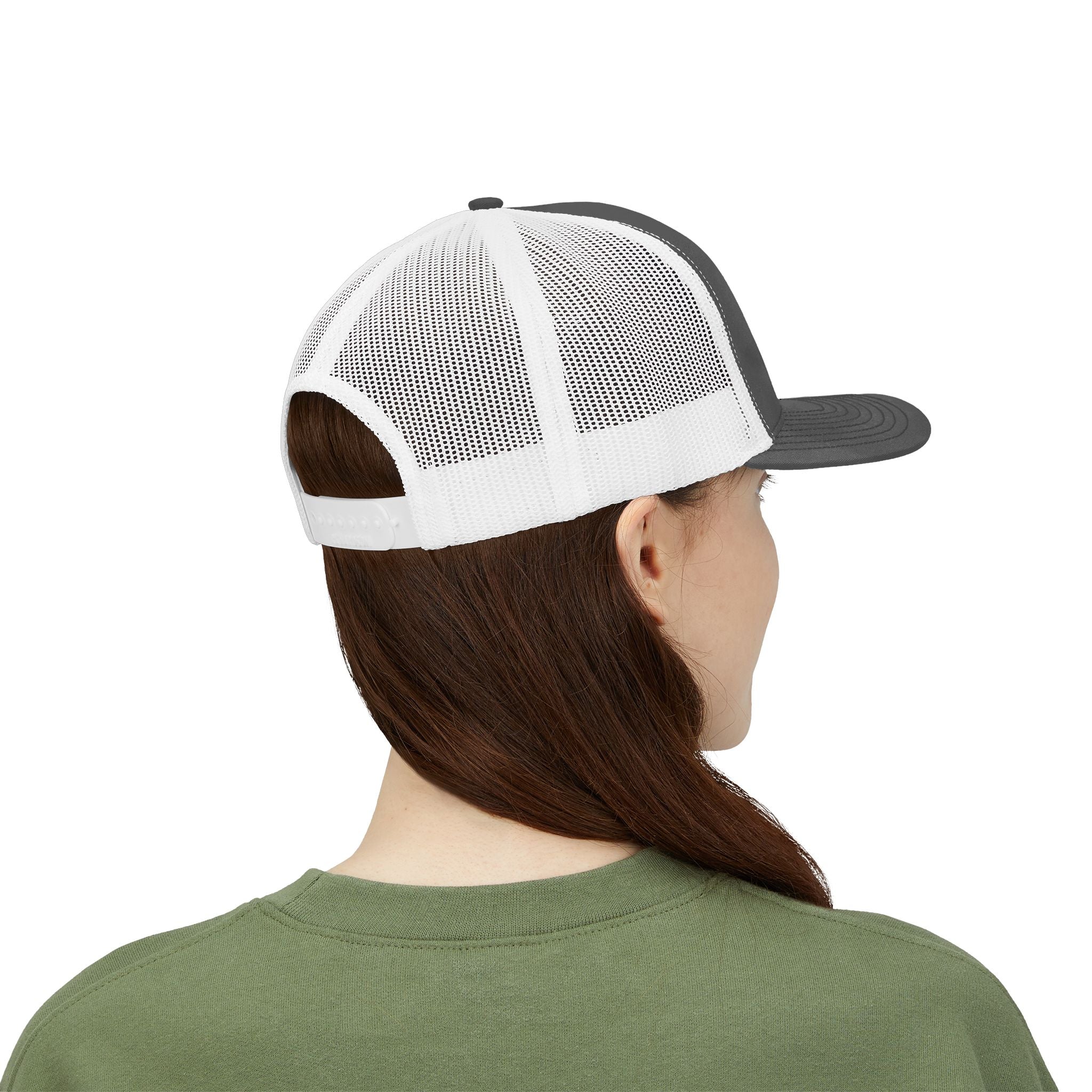 Horse Head Trucker Hat | Western Horse Silhouette Mesh Snapback Cap | Equestrian Ranch Hat | Rustic Farm Life Cowboy Cowgirl Horse Lover Hat