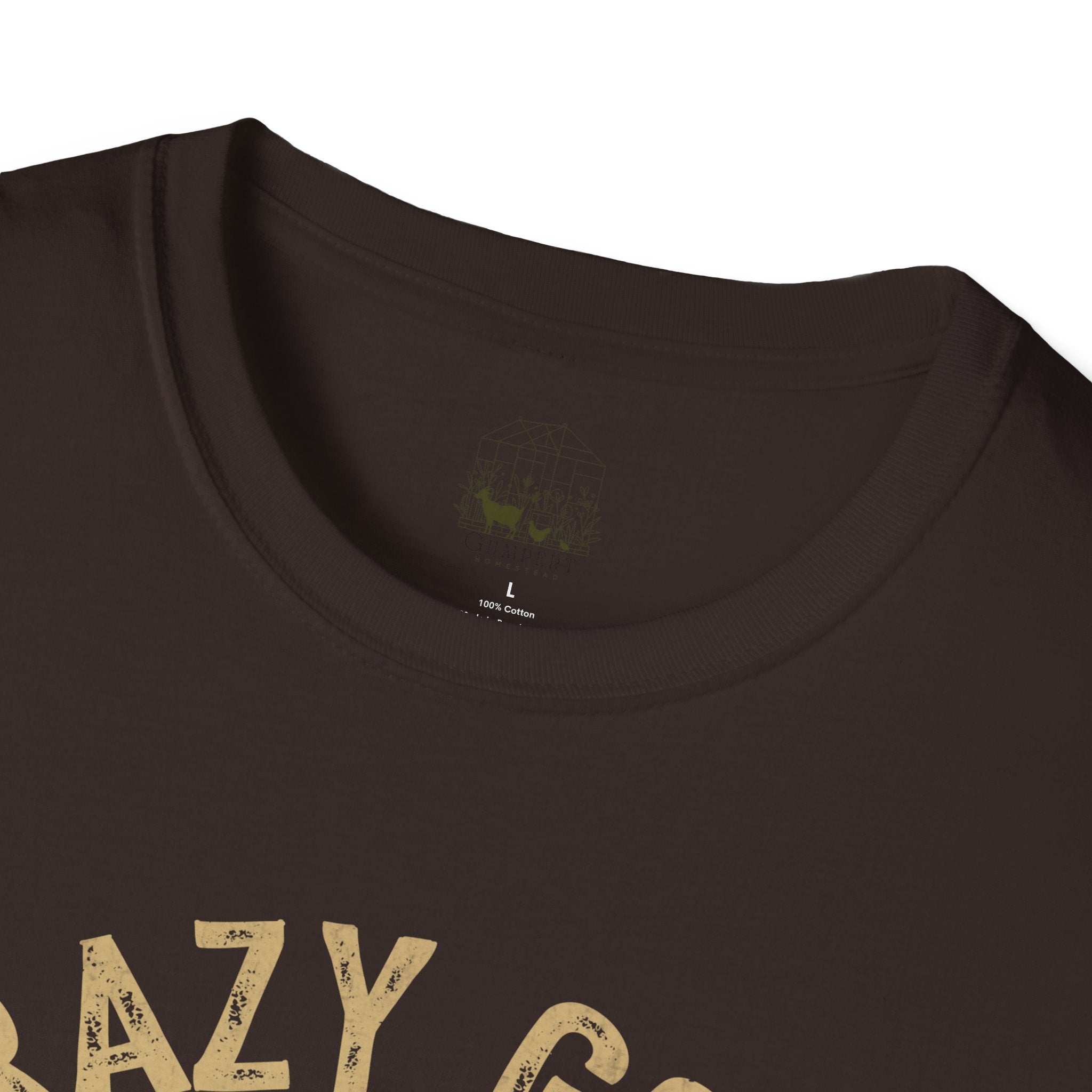 Crazy Goat Lady Vintage Unisex T-Shirt | Funny Goat Lover Farm Life Tee