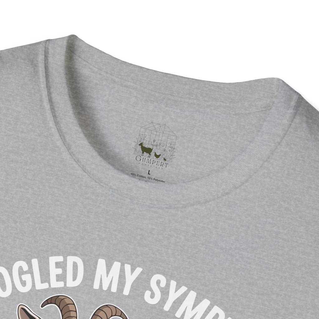 I Googled My Symptoms Turns Out I Just Needed More Goats Funny Unisex T-Shirt | Goat Lover Farm Tee