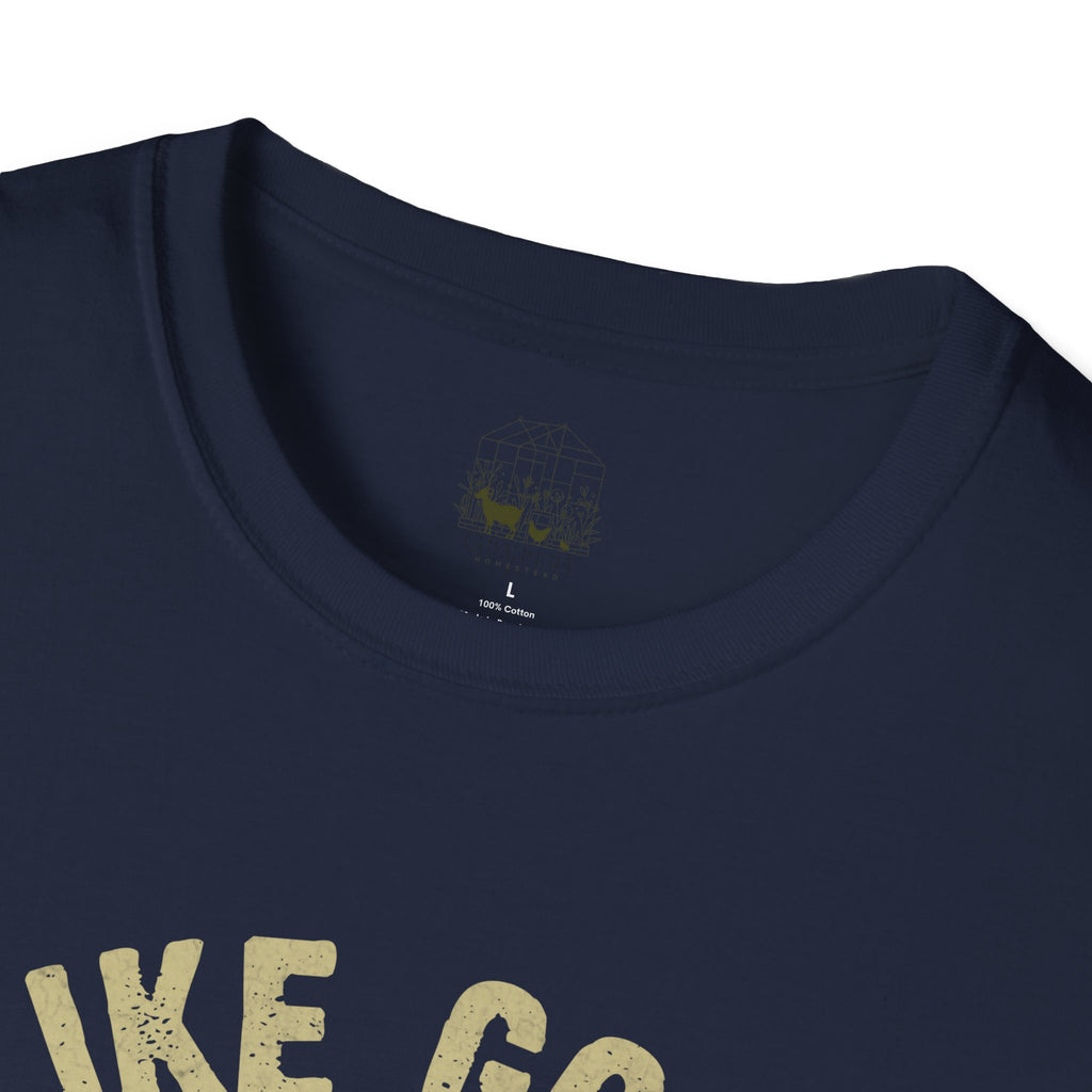 “I Like Goats & Maybe Like 3 People” Vintage Goat Lover Unisex Softstyle T-Shirt | Funny Farm Life Tee