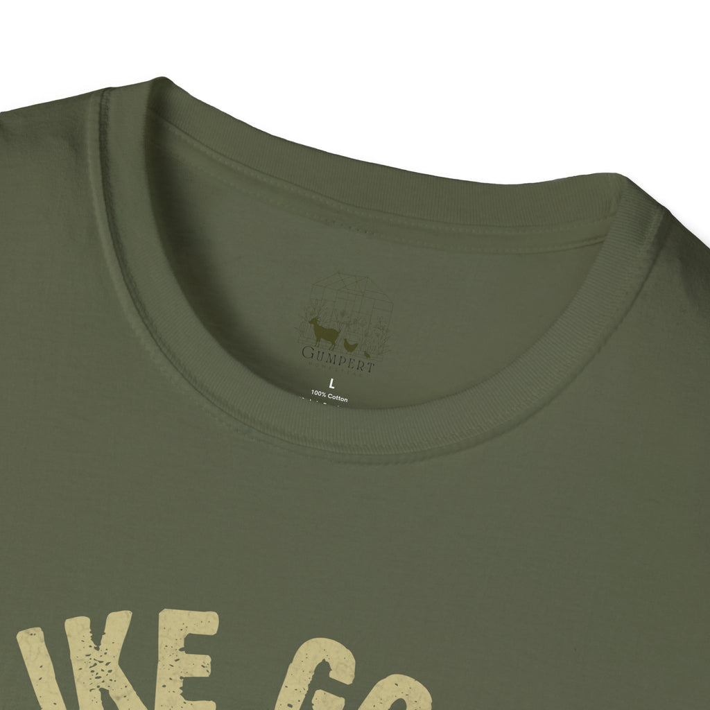 “I Like Goats & Maybe Like 3 People” Vintage Goat Lover Unisex Softstyle T-Shirt | Funny Farm Life Tee