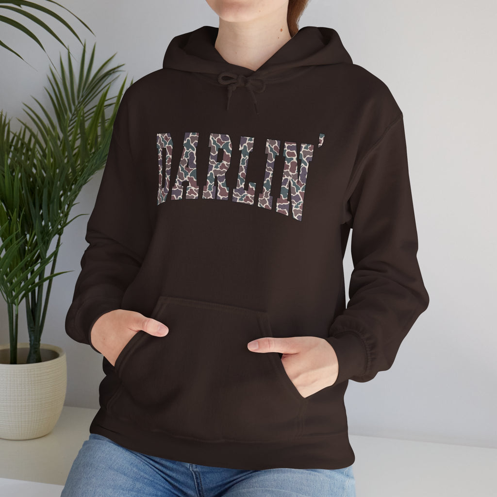 Darlin’ Western Farmhouse Hoodie – Unisex Country Sweatshirt | Cozy Southern Homestead Apparel