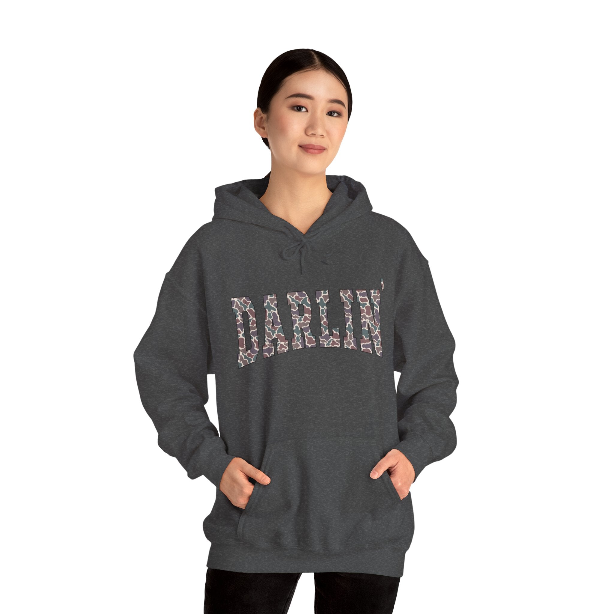 Darlin’ Western Farmhouse Hoodie – Unisex Country Sweatshirt | Cozy Southern Homestead Apparel