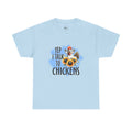 Yep I Talk to Chickens T-Shirt – Funny Chicken Mom Tee, Sunflower Chicken Shirt, Farmhouse Homestead Apparel