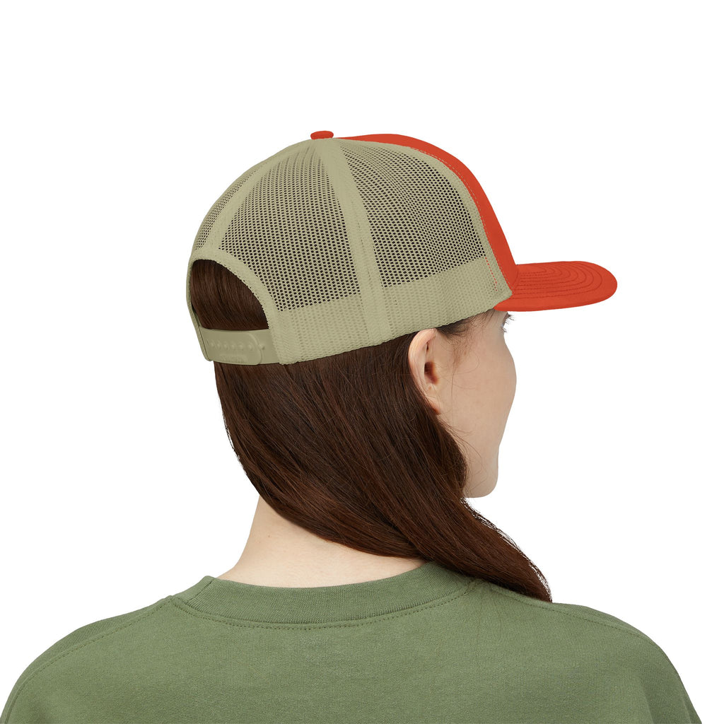 Resting Horse Trucker Hat | Laying Horse Silhouette Mesh Snapback Cap | Western Ranch Horse Lover Hat | Rustic Farm Life Cowboy Cowgirl Cap