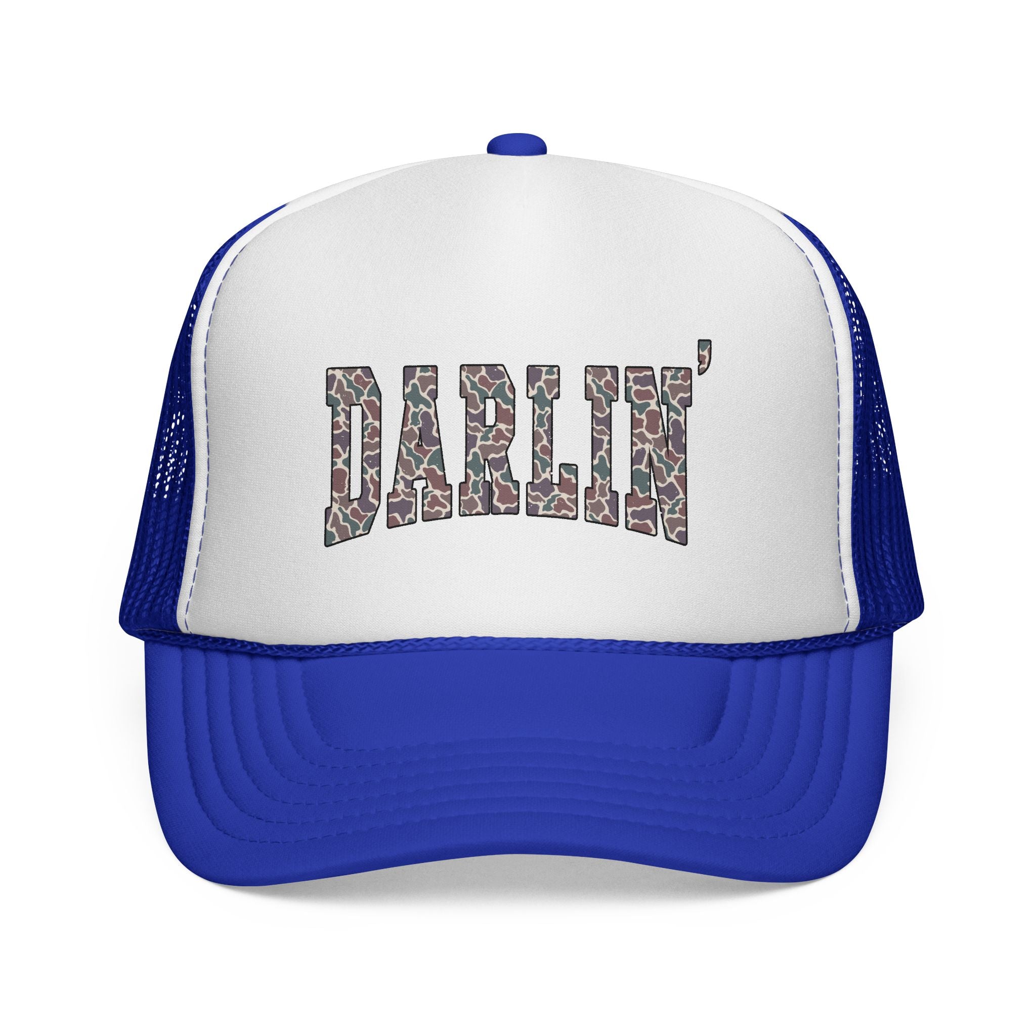 DARLIN’ Trucker Hat – Southern Farm Hat, Country Girl Snapback, Rustic Homestead Cap
