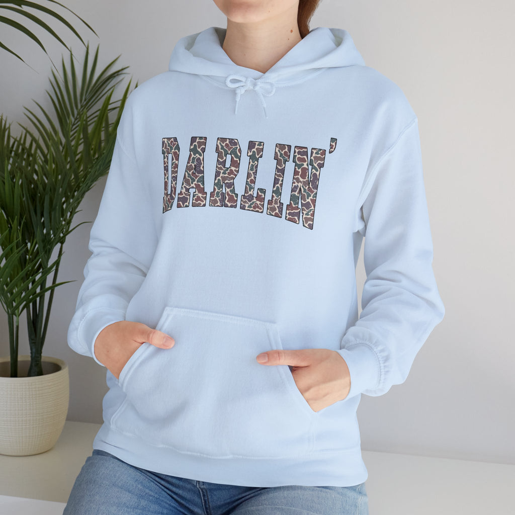 Darlin’ Western Farmhouse Hoodie – Unisex Country Sweatshirt | Cozy Southern Homestead Apparel