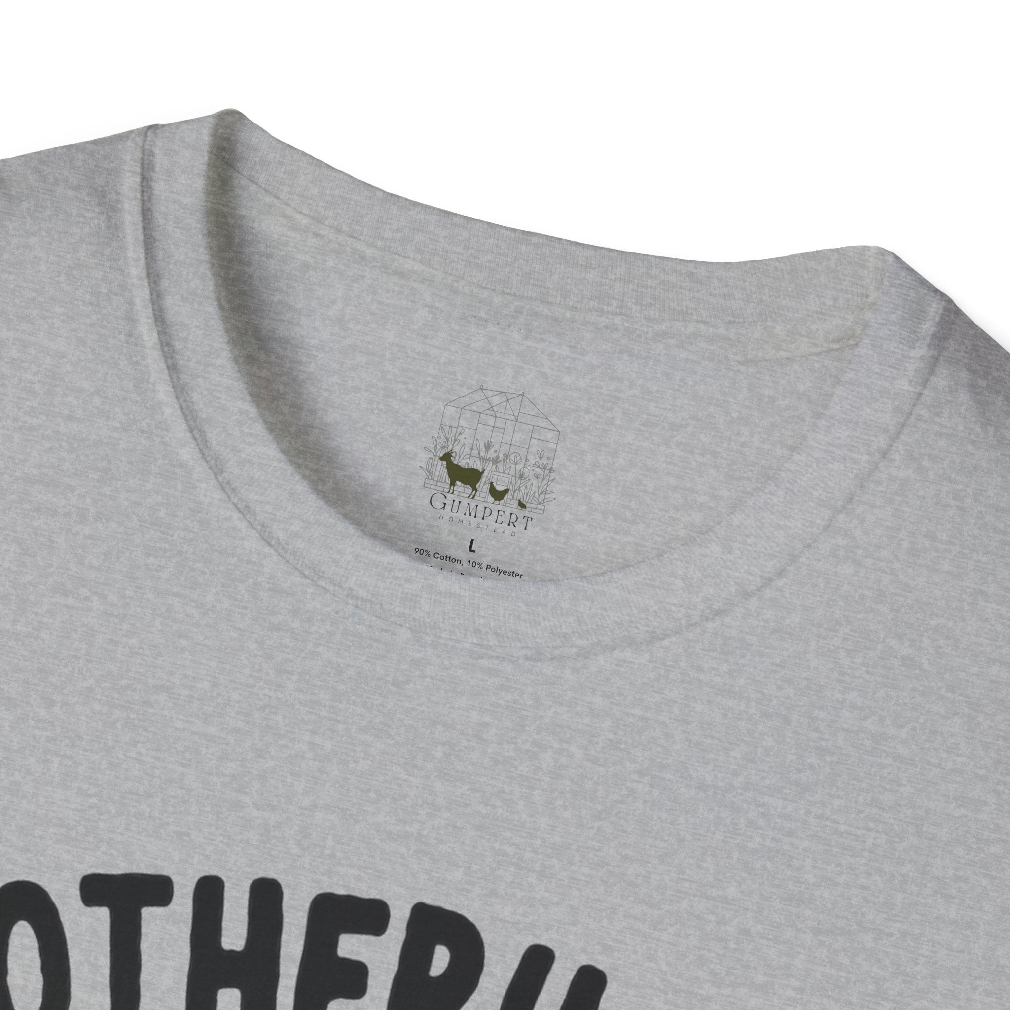 Motherhood Is the Realest Hood Funny Duck Mom Unisex T-Shirt | Farm Mom Graphic Tee
