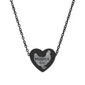 Mama Hen Heart Necklace – Chicken Mama Jewelry, Rose Gold Farmhouse Necklace, Backyard Chicken Mom Gift