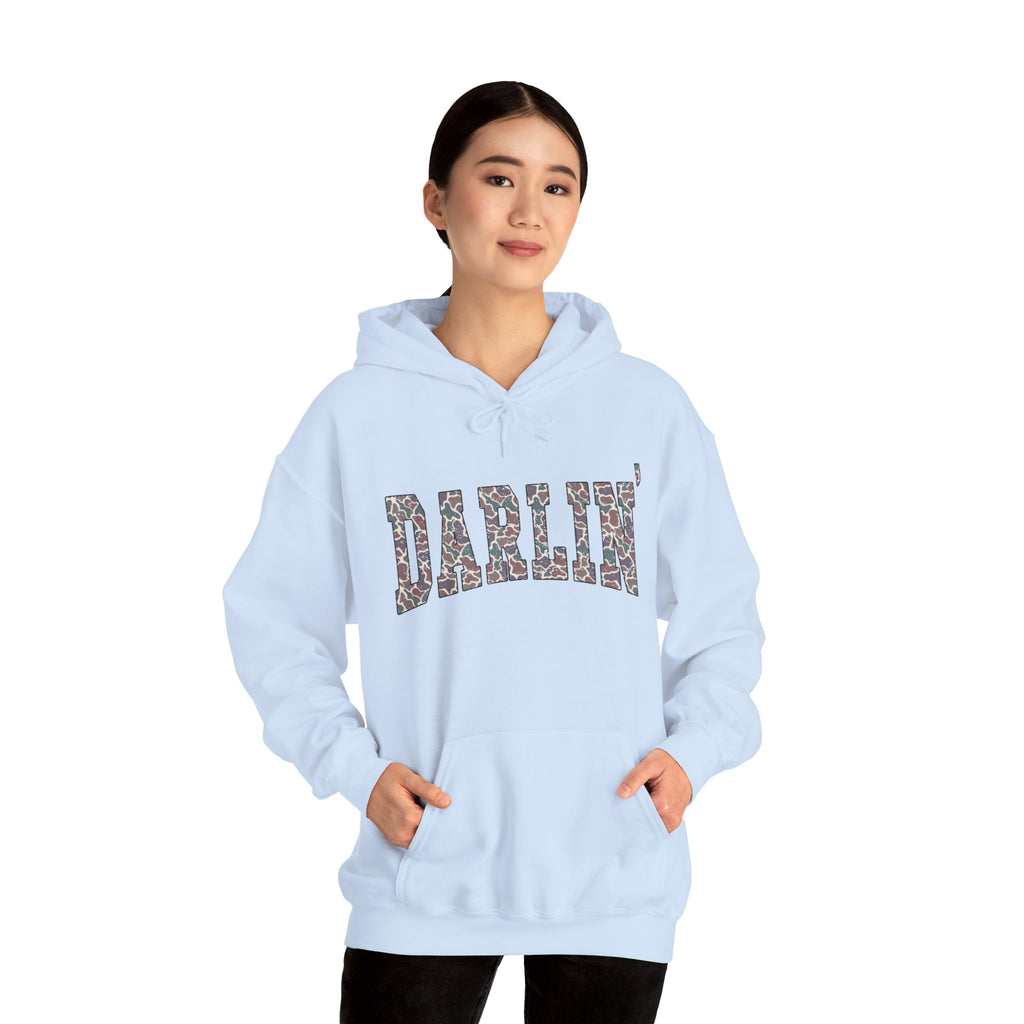 Darlin’ Western Farmhouse Hoodie – Unisex Country Sweatshirt | Cozy Southern Homestead Apparel
