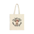 I’m Just a Girl Who Loves Goats Tote Bag | Cute Goat Lover Canvas Bag | Goat Mom Gift | Farmhouse Tote | Reusable Market Bag | Gumpert Homestead