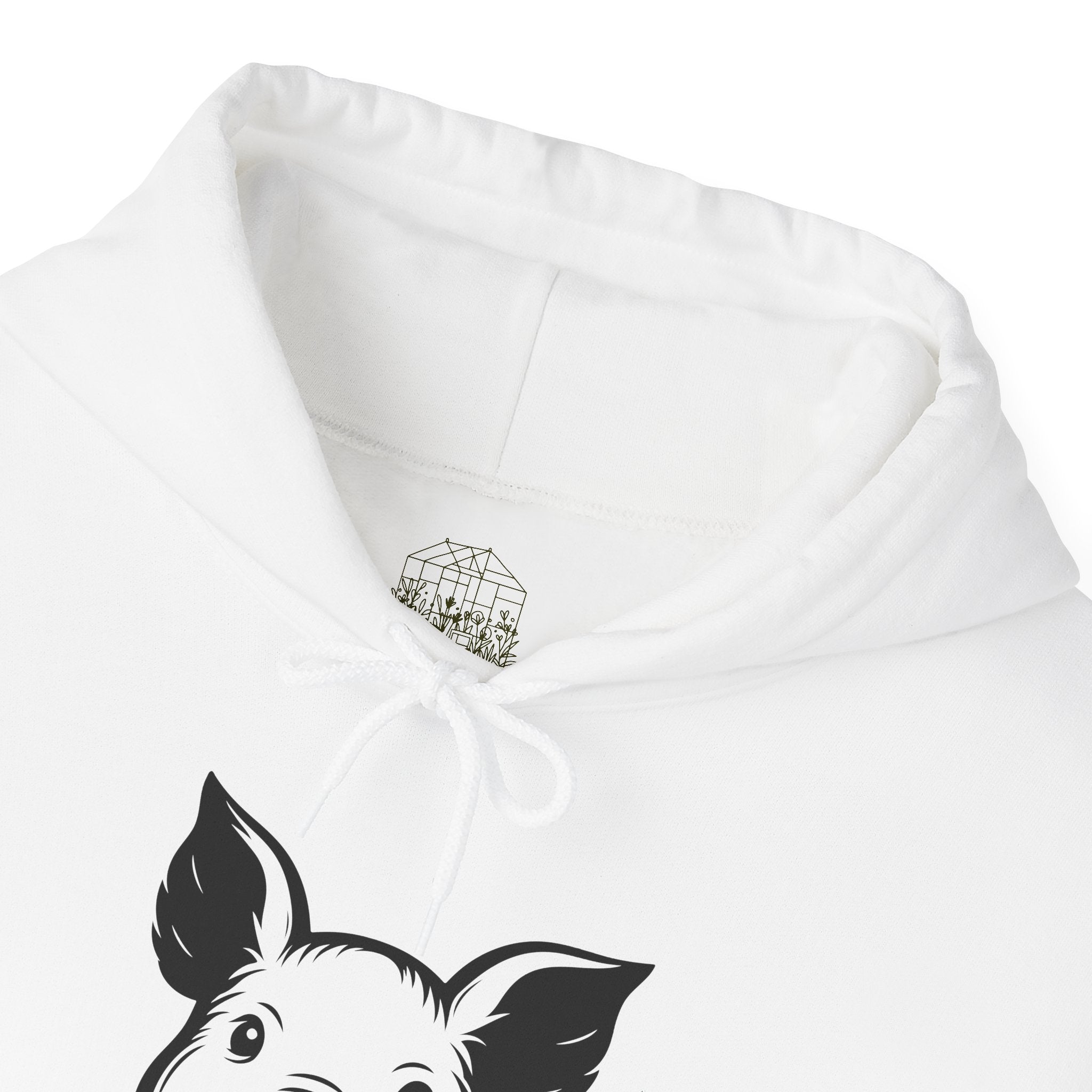 Peeking Pig Hoodie – Cute Pig Pullover Sweatshirt, Pig Lover Hoodie, Farm Life Hoodie, Mini Pig Apparel, Homestead Hoodie, Farm Animal Hoodie, Country Living Unisex Hoodie