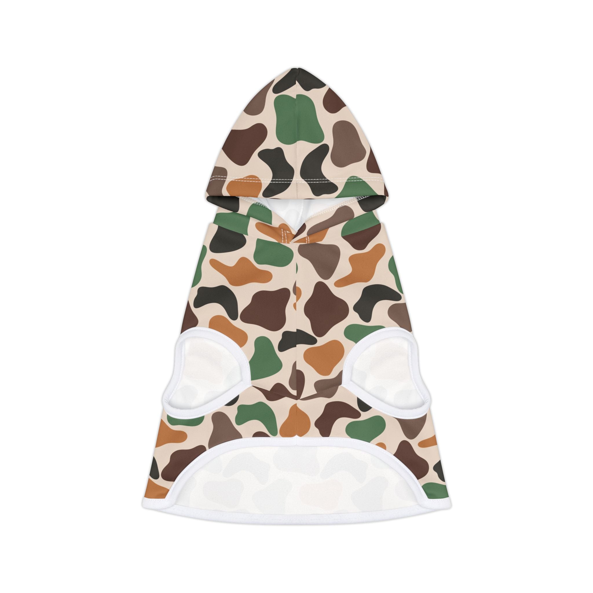 Duck Camo Pet Hoodie | Farm Dog Hoodie | Hunting Camo Puppy Sweater | Rustic Country Pet Apparel | Farm Life Dog Outfit | Outdoor Farm Animal Hoodie | Homestead Pet Clothing