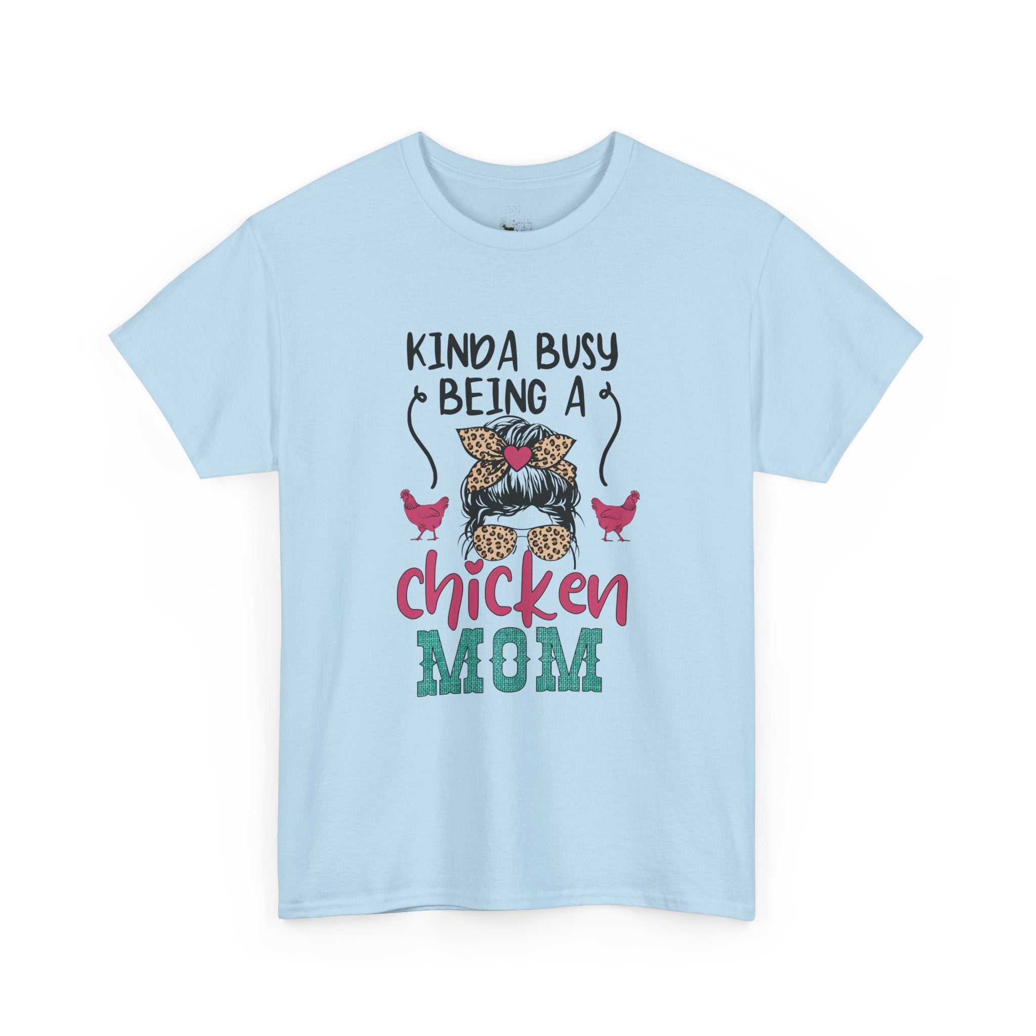 Kinda Busy Being a Chicken Mom T-Shirt – Funny Chicken Mom Shirt, Backyard Chicken Keeper Tee, Farm Life Graphic Shirt, Homestead Apparel Gift