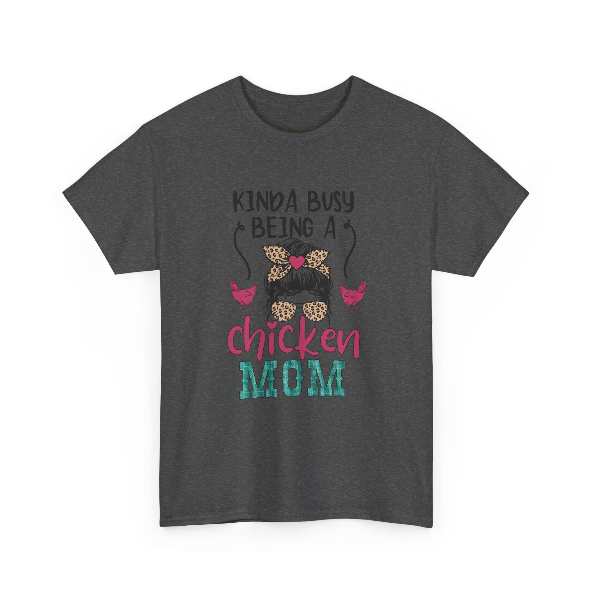 Kinda Busy Being a Chicken Mom T-Shirt – Funny Chicken Mom Shirt, Backyard Chicken Keeper Tee, Farm Life Graphic Shirt, Homestead Apparel Gift