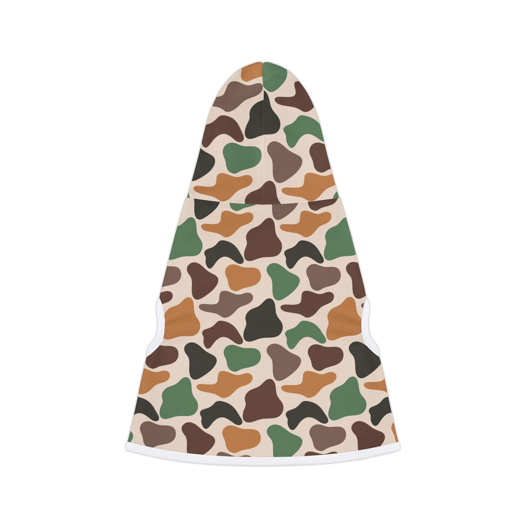 Duck Camo Pet Hoodie | Farm Dog Hoodie | Hunting Camo Puppy Sweater | Rustic Country Pet Apparel | Farm Life Dog Outfit | Outdoor Farm Animal Hoodie | Homestead Pet Clothing