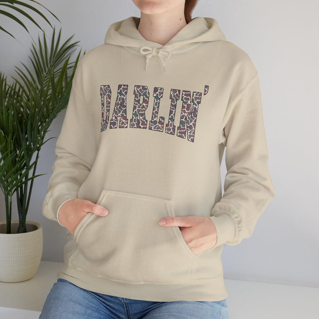 Darlin’ Western Farmhouse Hoodie – Unisex Country Sweatshirt | Cozy Southern Homestead Apparel