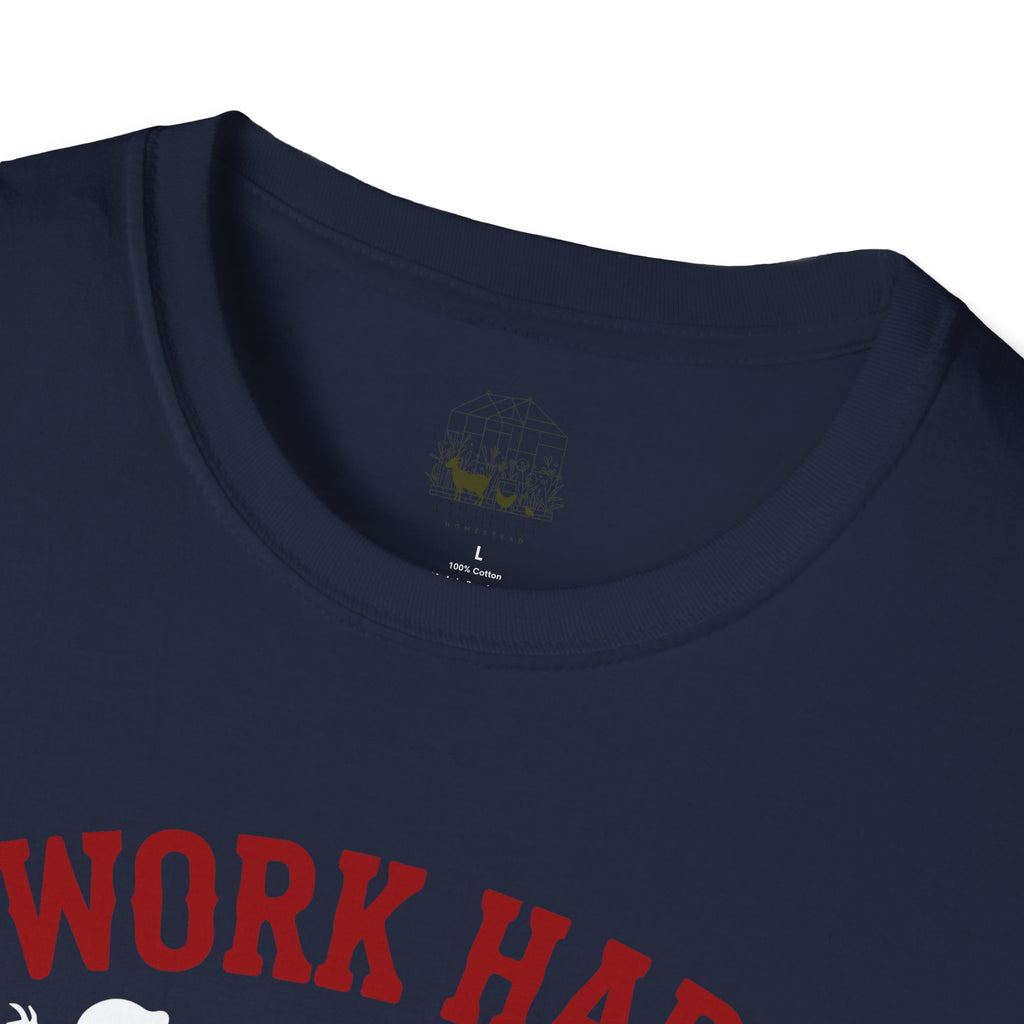 I Work Hard So My Goats Can Have a Better Life Funny Unisex T-Shirt | Goat Lover Farm Life Tee