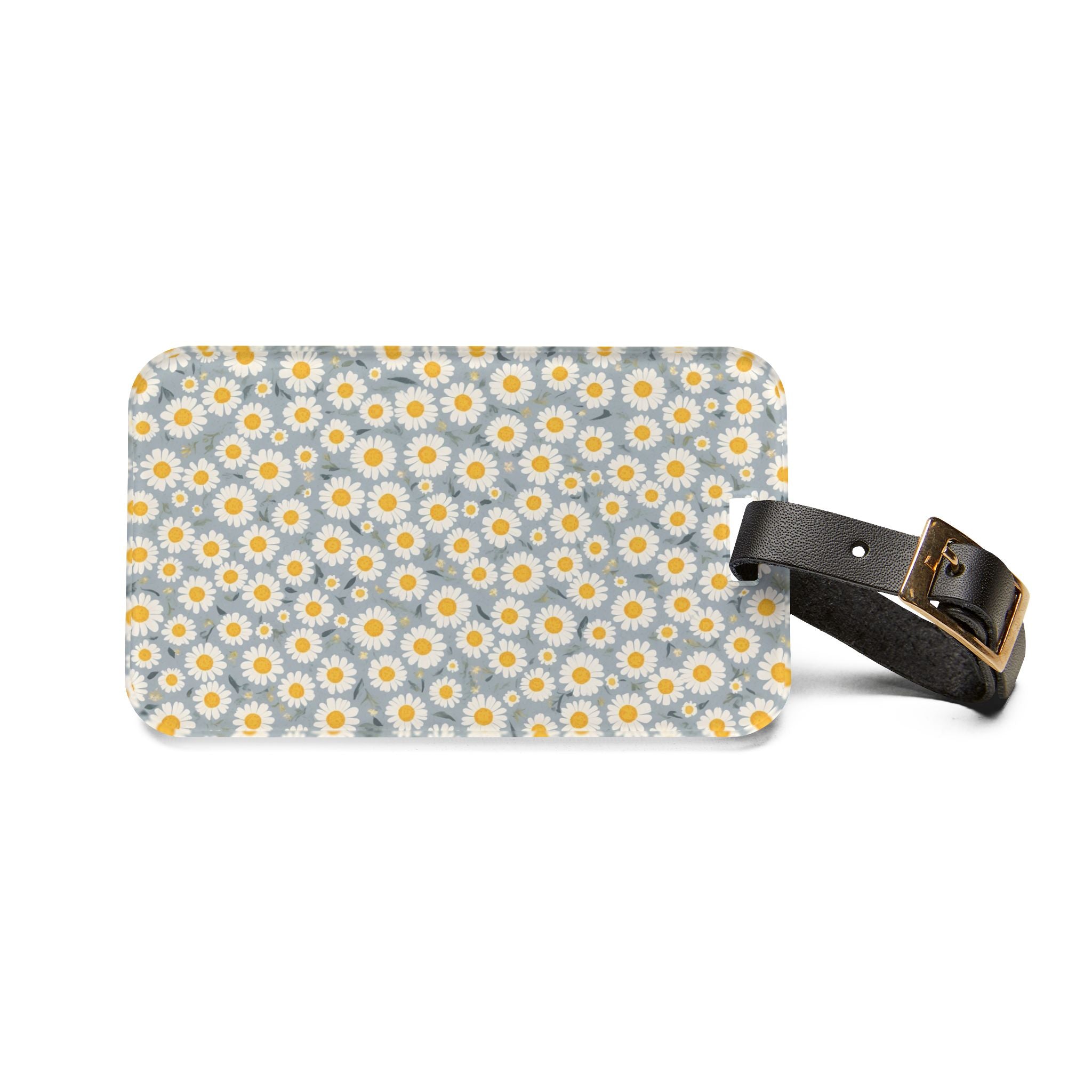 Daisy Luggage Tag | Cottagecore Travel Accessory | Floral Suitcase Tag | Cute Farmhouse Bag Identifier | Gumpert Homestead