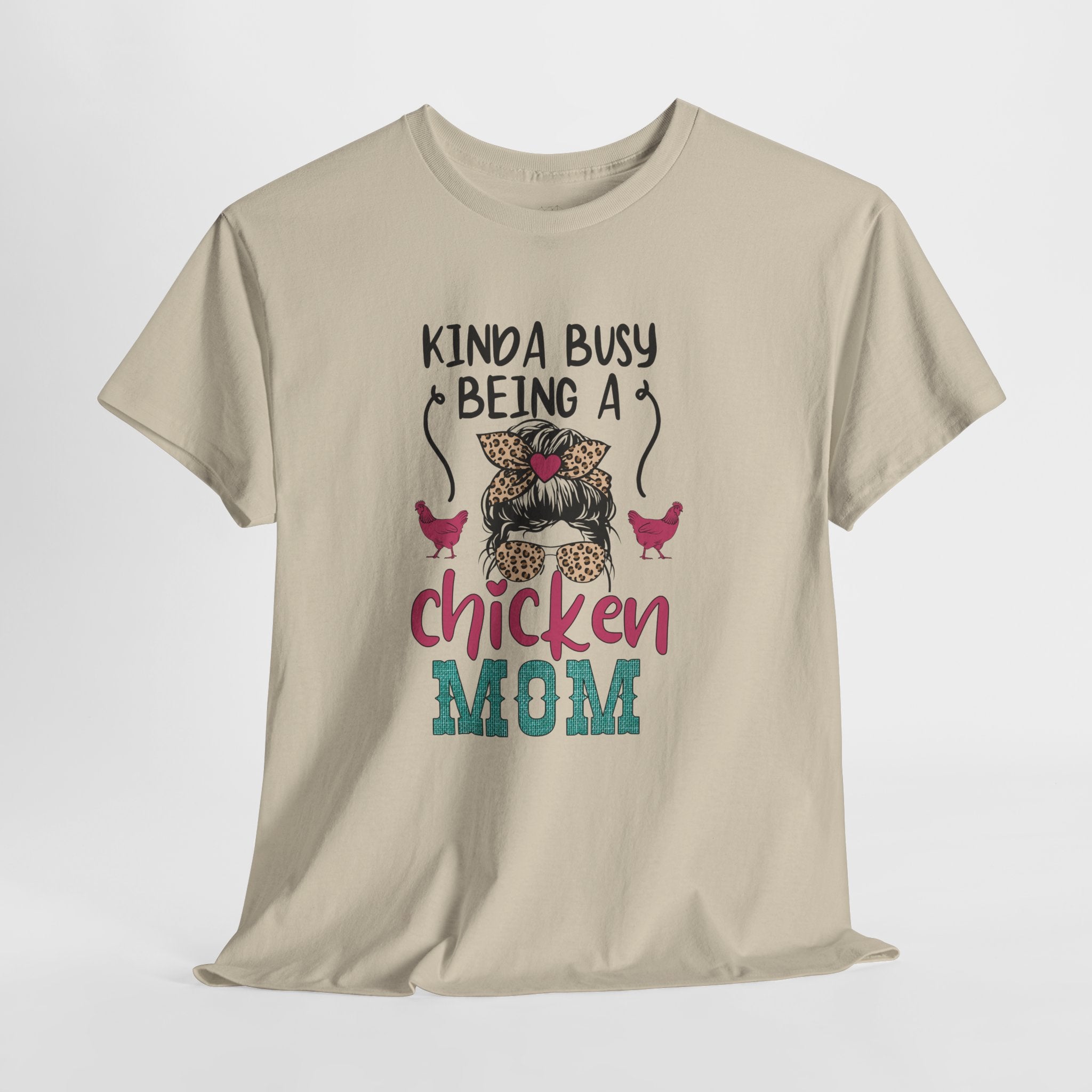 Kinda Busy Being a Chicken Mom T-Shirt – Funny Chicken Mom Shirt, Backyard Chicken Keeper Tee, Farm Life Graphic Shirt, Homestead Apparel Gift