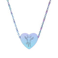 Goat Heart Necklace – Goat Lover Jewelry, Rose Gold Farmhouse Necklace, Homestead Goat Gift