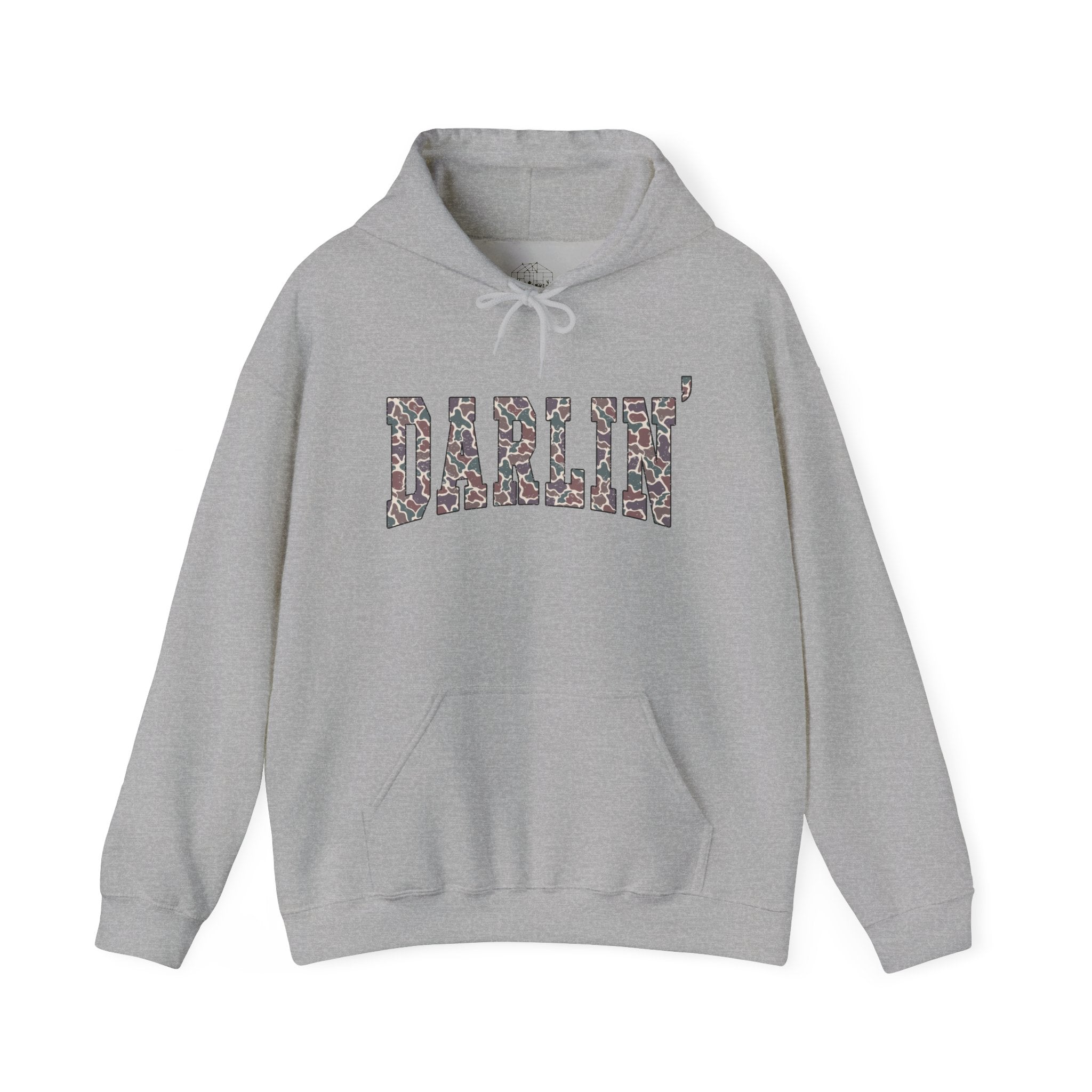 Darlin’ Western Farmhouse Hoodie – Unisex Country Sweatshirt | Cozy Southern Homestead Apparel