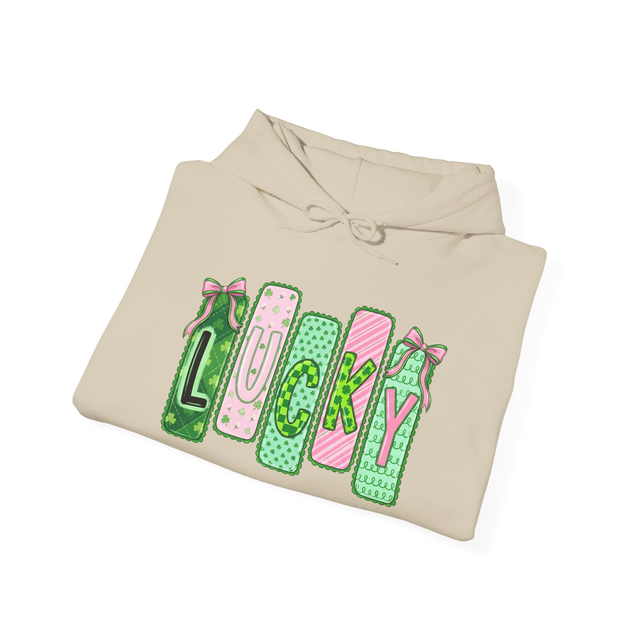 Lucky Hoodie Pink | St Patrick’s Day Farm Hoodie | Cottagecore Lucky Sweatshirt | Farm Life Pullover | Homestead Spring Apparel | Lucky Charm Hoodie