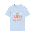 I Love My Goat Cute Unisex T-Shirt | Goat Lover Farm Life Graphic Tee