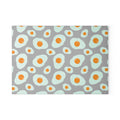 Funny Egg Glass Cutting Board | Farmhouse Kitchen Decor | Fried Egg Pattern Tempered Glass Cutting Board | Gumpert Homestead