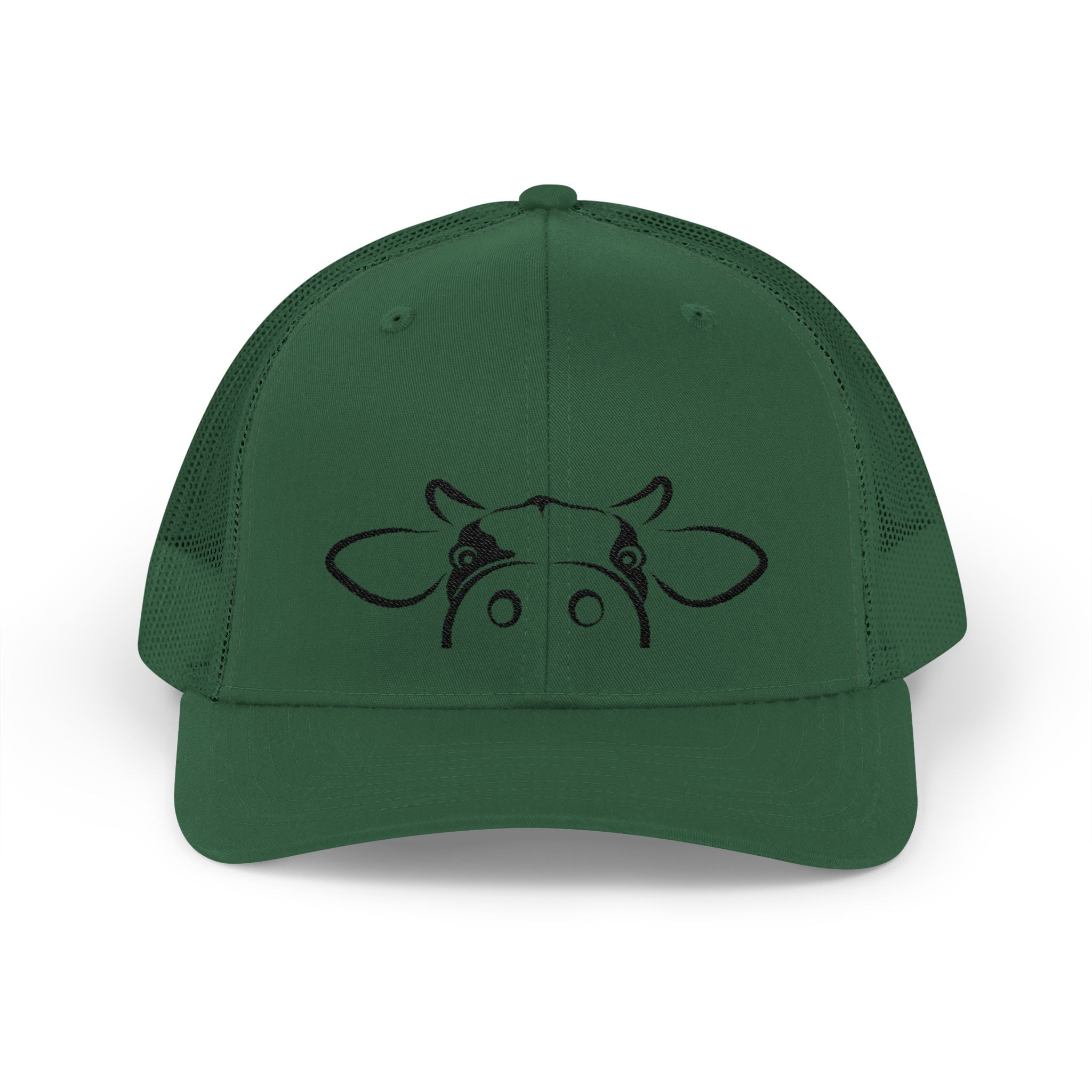 Peekaboo Cow Pink Trucker Hat – Cute Farm Snapback Cap, Cow Lover Hat, Farm Girl Mesh Hat, Country Cottagecore Hat