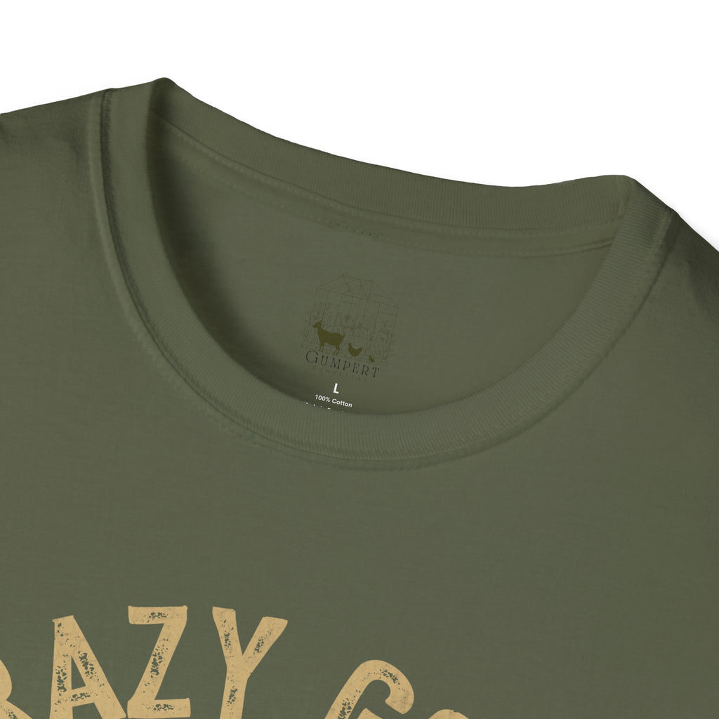 Crazy Goat Lady Vintage Unisex T-Shirt | Funny Goat Lover Farm Life Tee