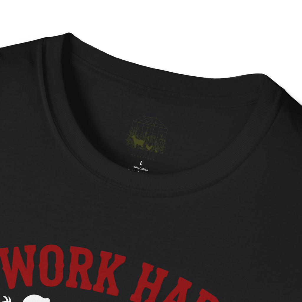 I Work Hard So My Goats Can Have a Better Life Funny Unisex T-Shirt | Goat Lover Farm Life Tee