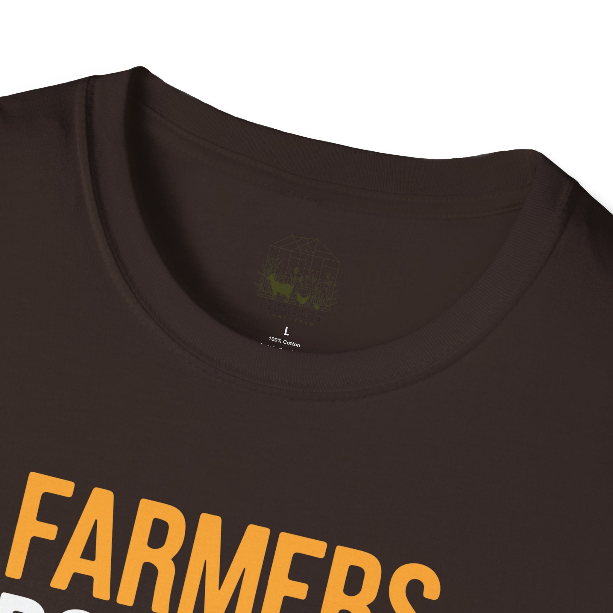 Farmers Don’t Let Goats Do Stupid Things Alone Funny Unisex T-Shirt | Goat Lover Farm Life Tee