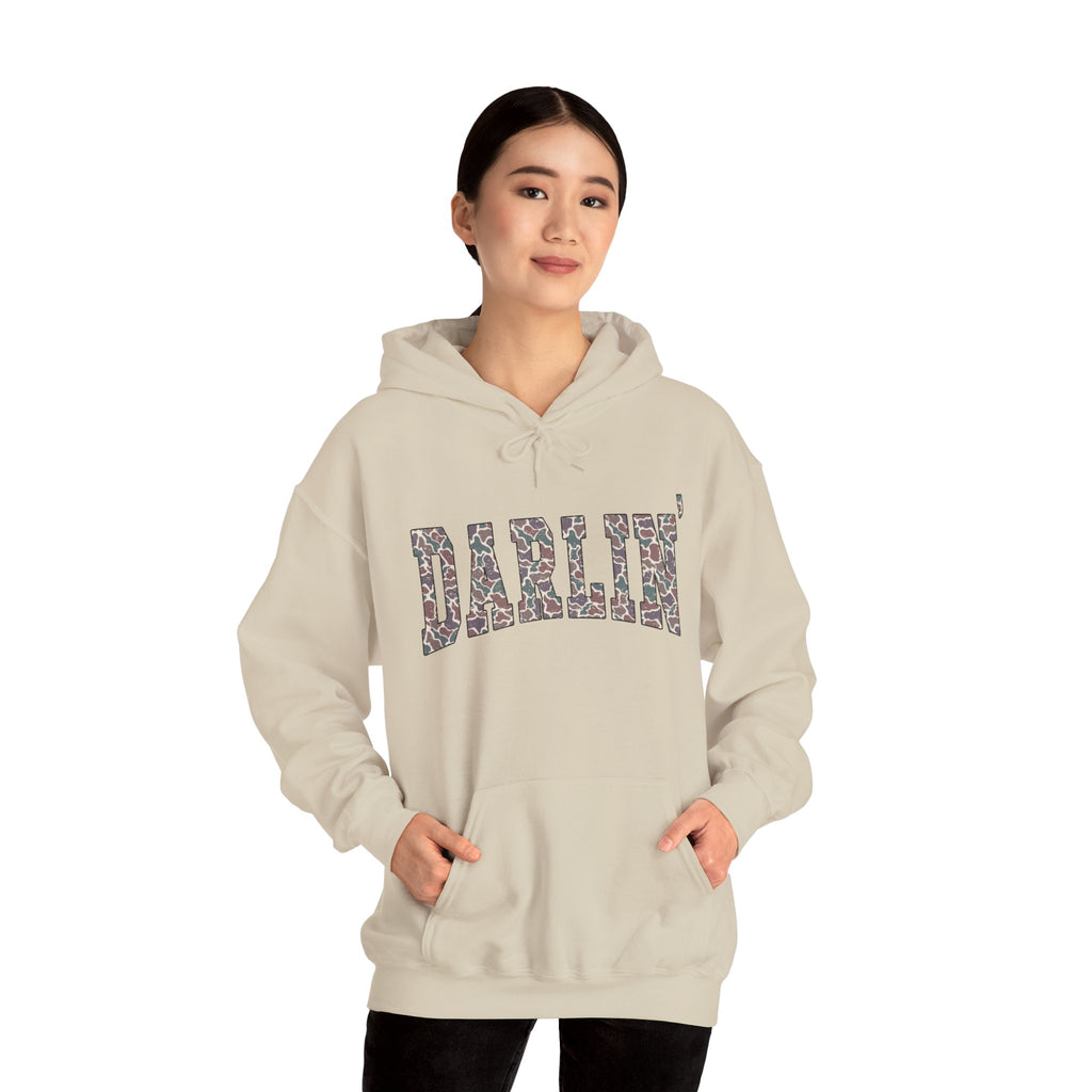 Darlin’ Western Farmhouse Hoodie – Unisex Country Sweatshirt | Cozy Southern Homestead Apparel