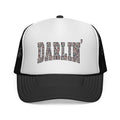 DARLIN’ Trucker Hat – Southern Farm Hat, Country Girl Snapback, Rustic Homestead Cap